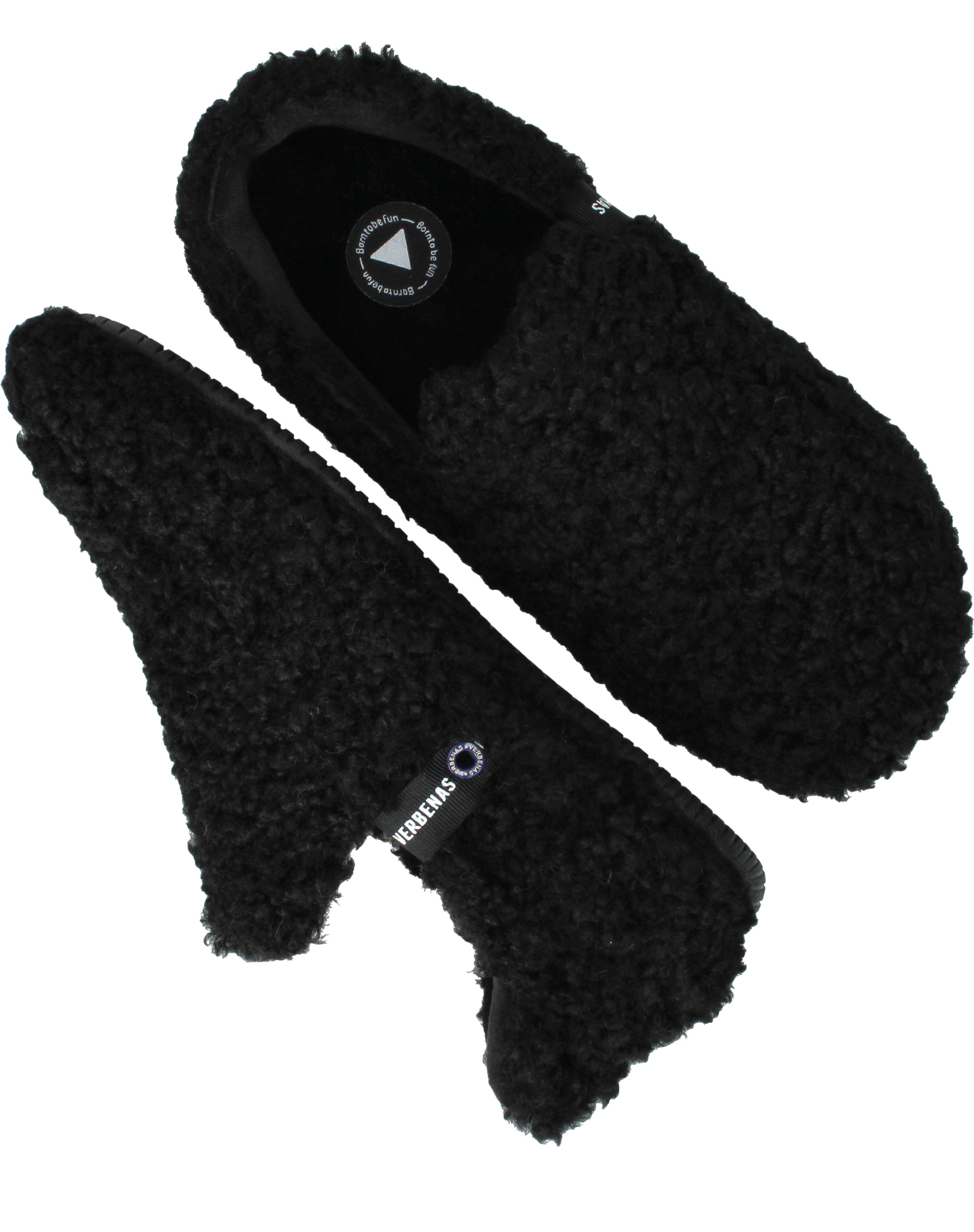 Verbenas Yuk Pantoffels Dames Zwart, pantoffel voor dames – foto 4