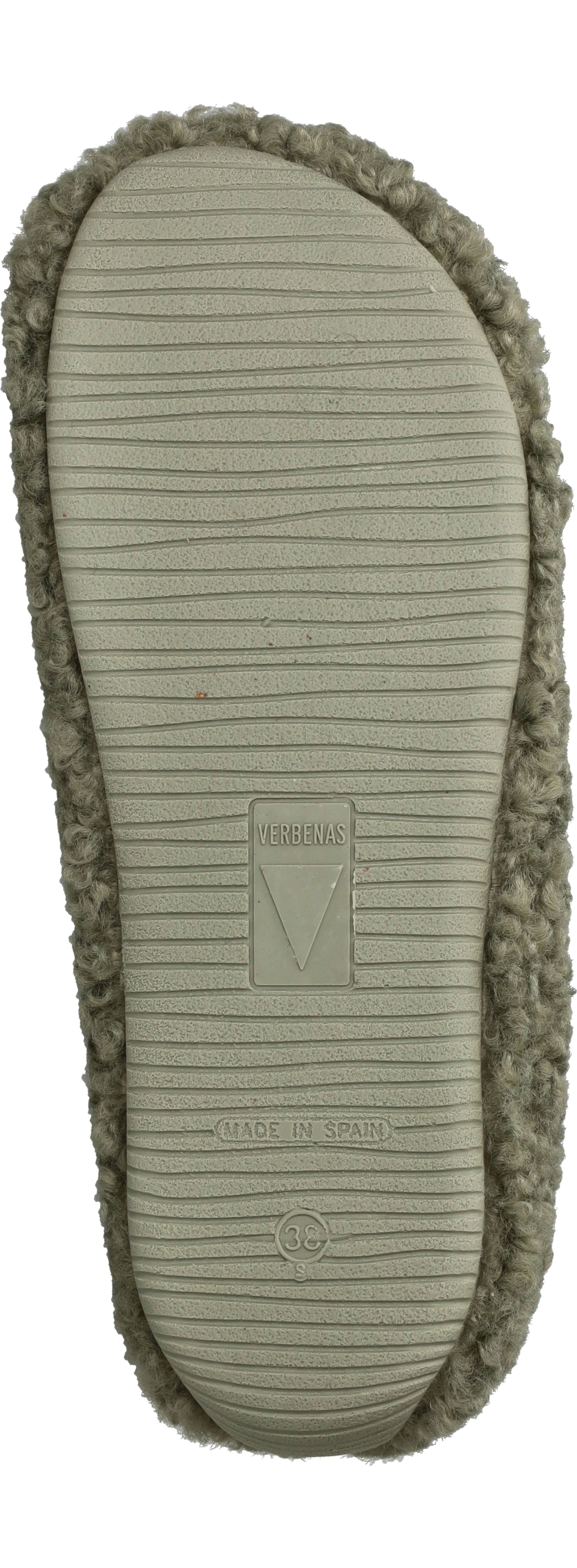 Verbenas York Curly pantoffel lichtgroen, 42 / 8