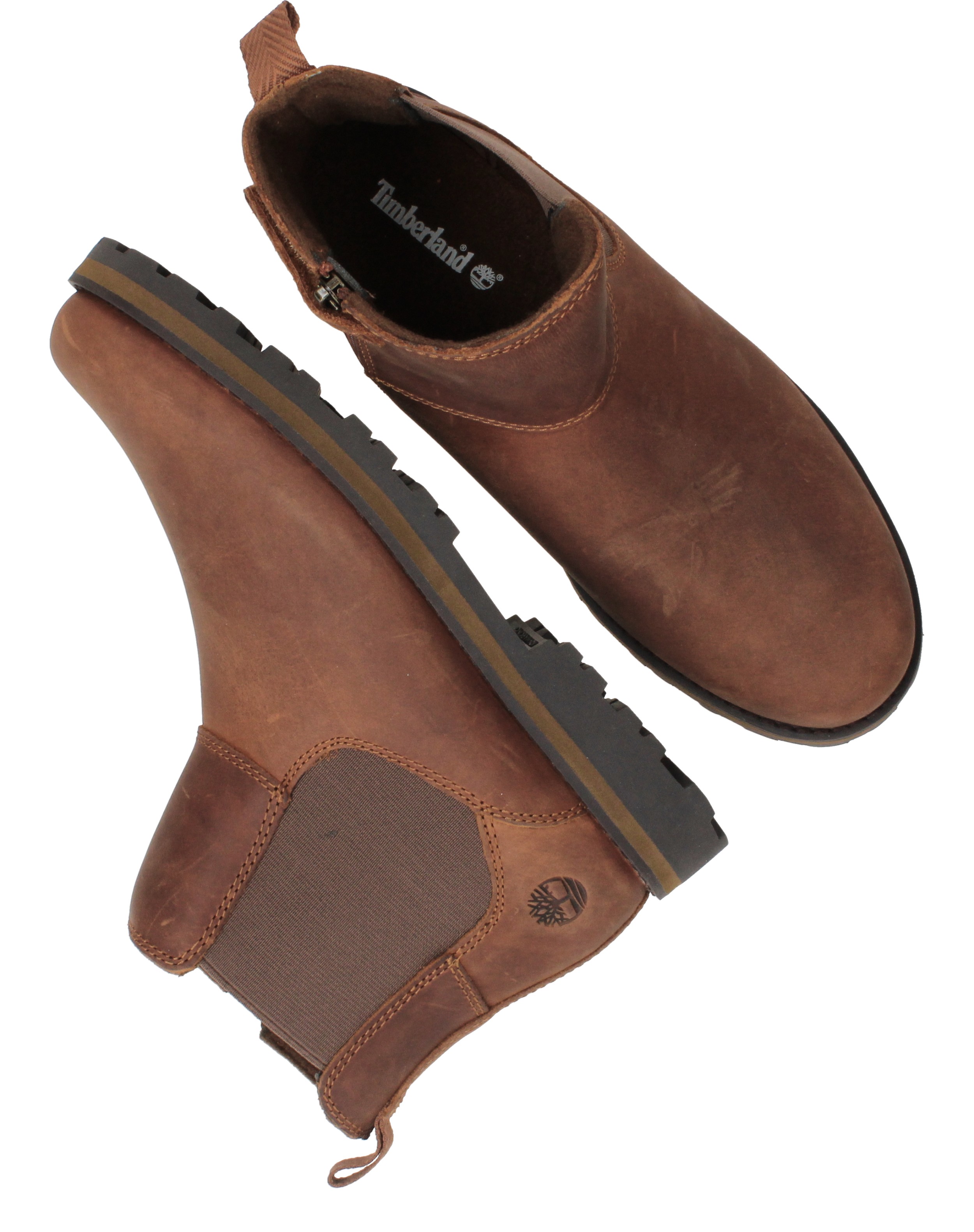 Timberland Courma Kid Mid Chelseaboots  Bruin – foto 3