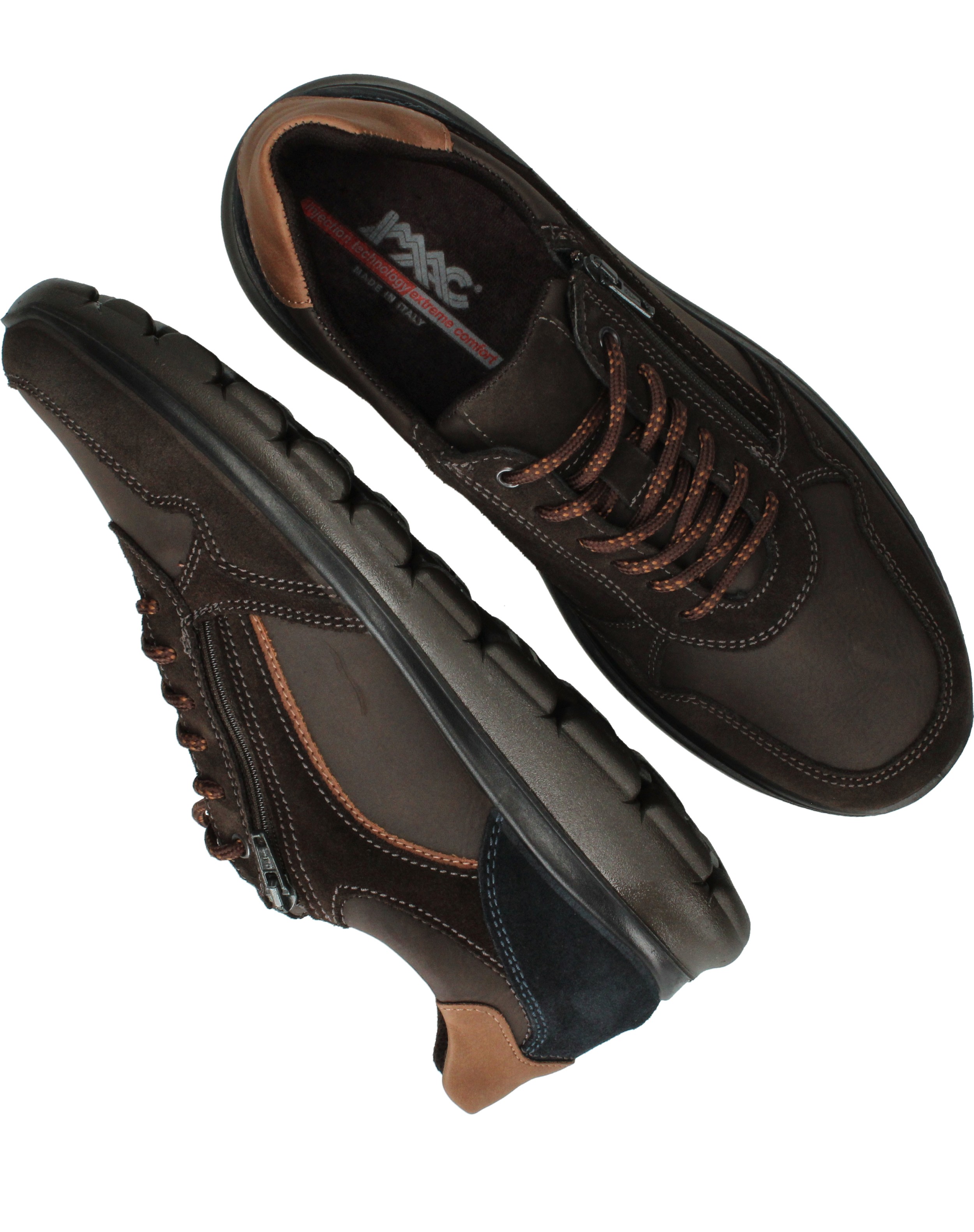 Imac Veterschoenen Heren Bruin, veterschoen voor heren – foto 8