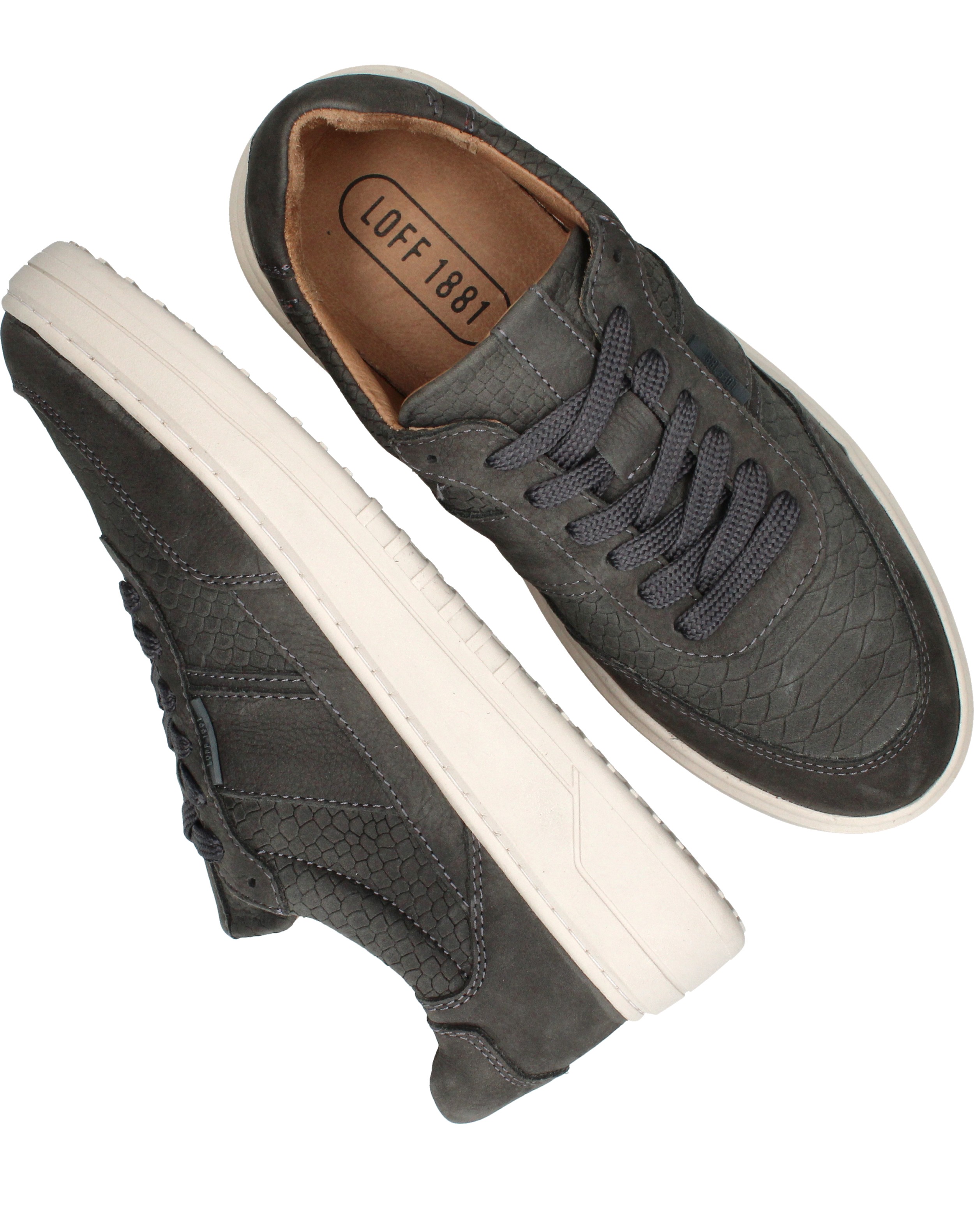 LOFF 1881 Sneakers  Grijs – foto 3