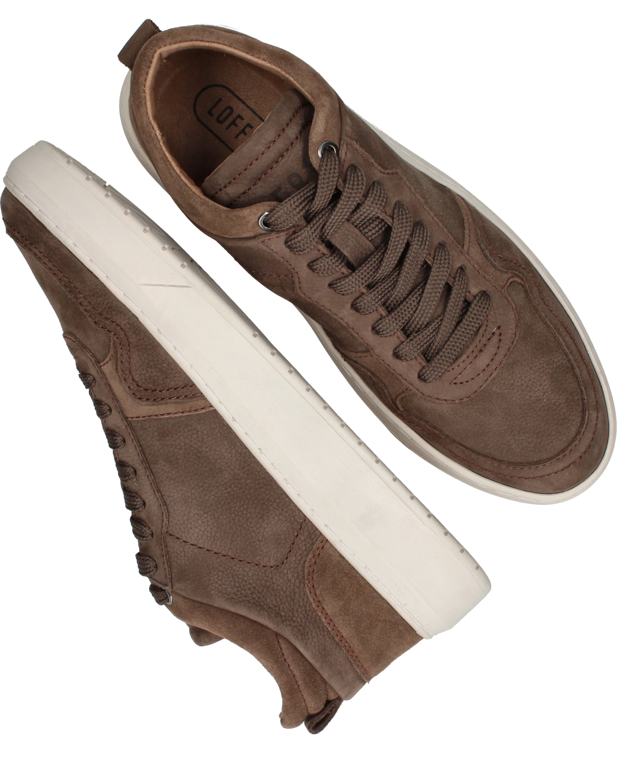 LOFF 1881 Sneakers  Bruin – foto 3
