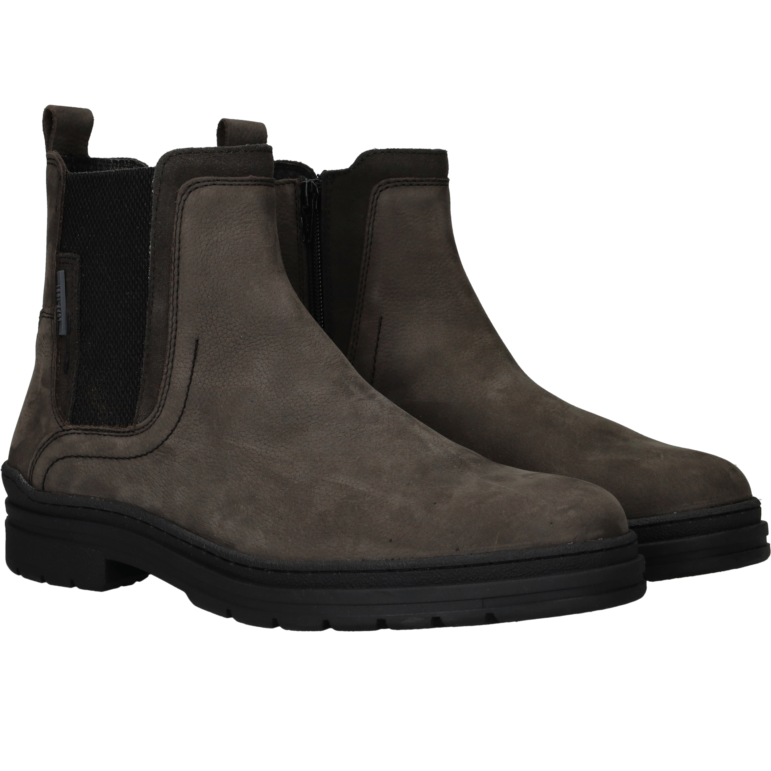 LOFF 1881 Chelseaboots Heren Grijs