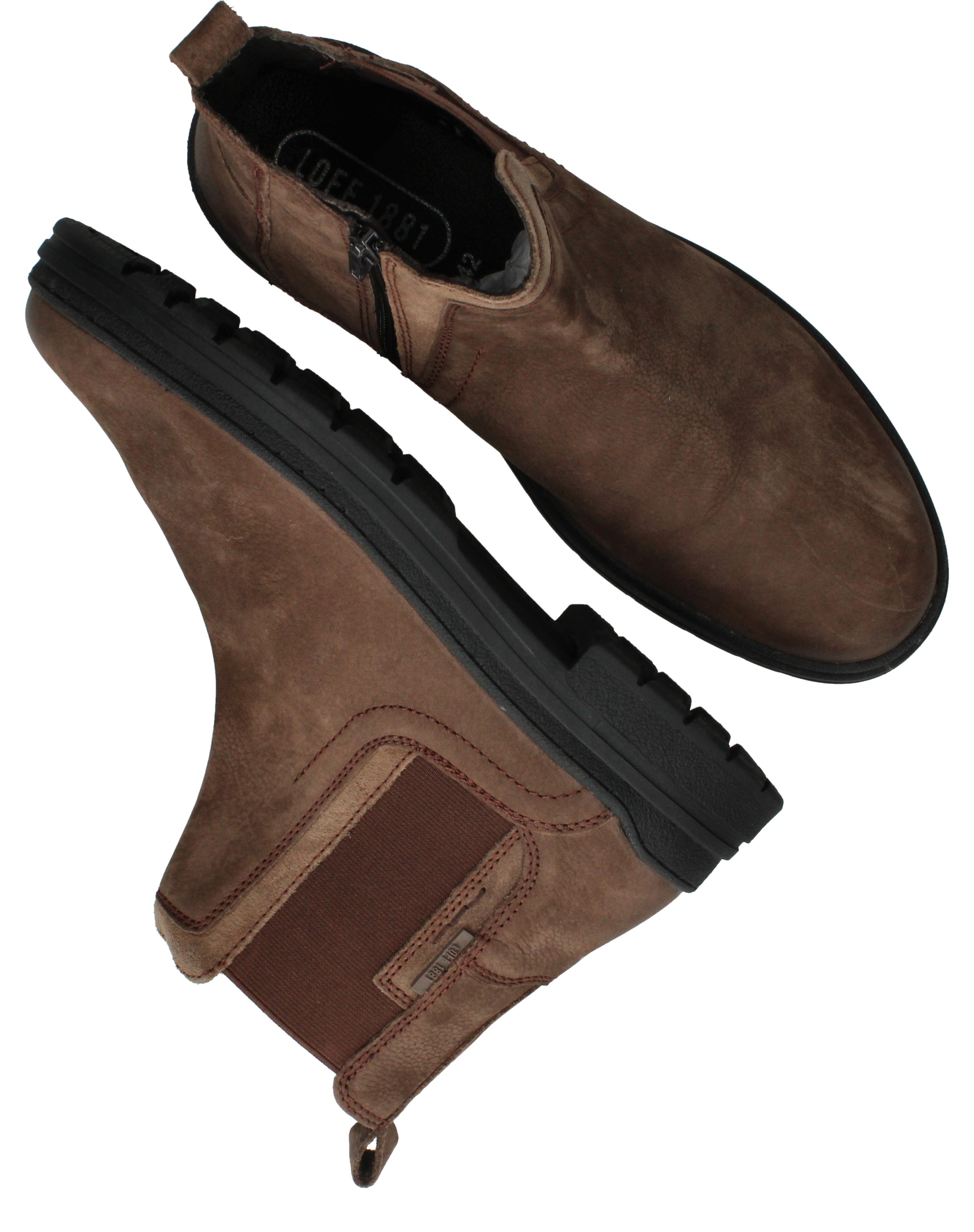LOFF 1881 Chelseaboots Heren Bruin – foto 3