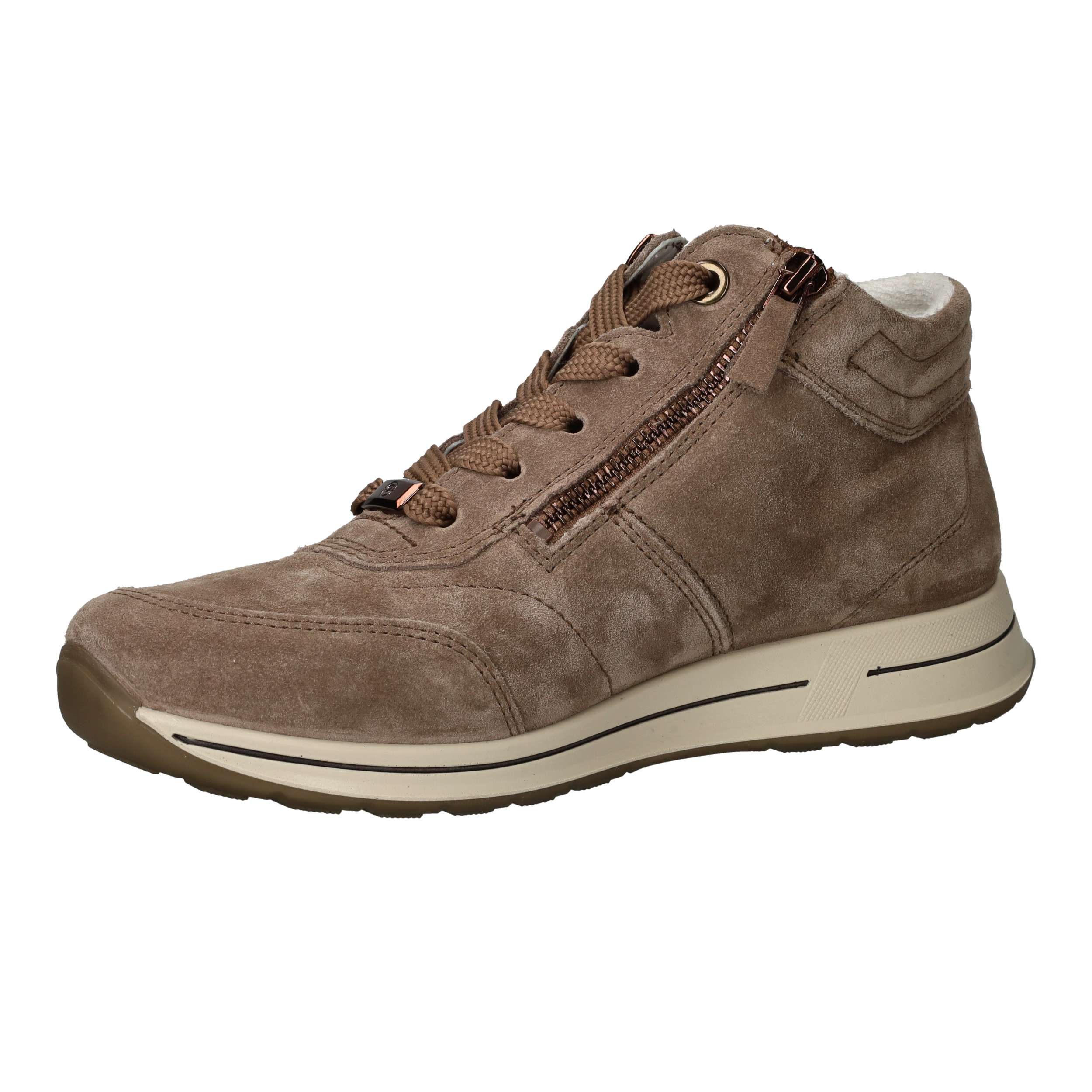 Ara Osaka 2.0 Veterschoenen Taupe Dames | Durlinger.com