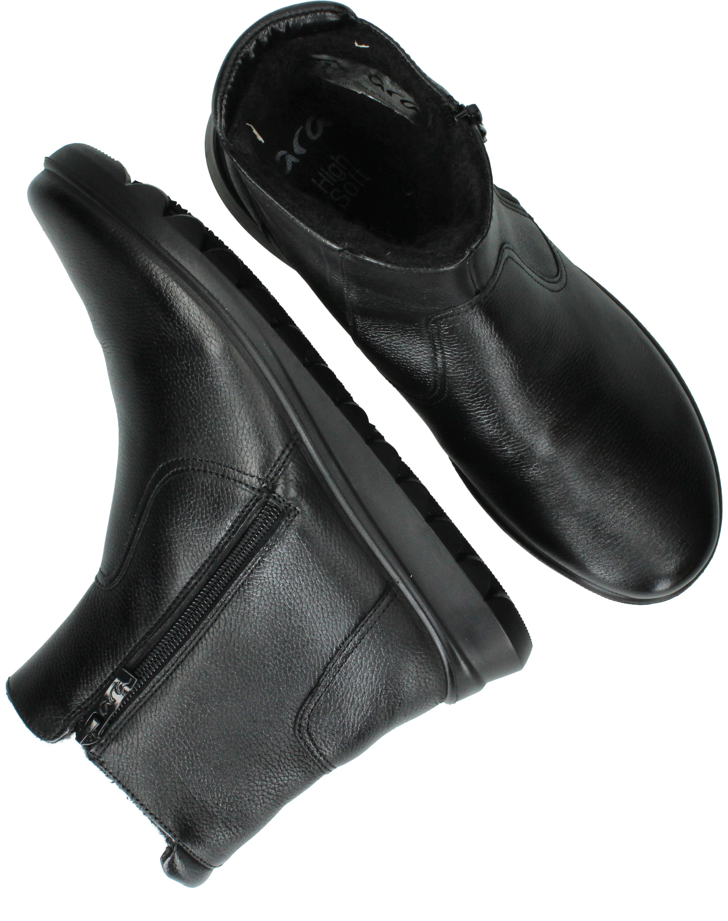 Ara Toronto Boots Dames Zwart, enkellaars voor dames – foto 4