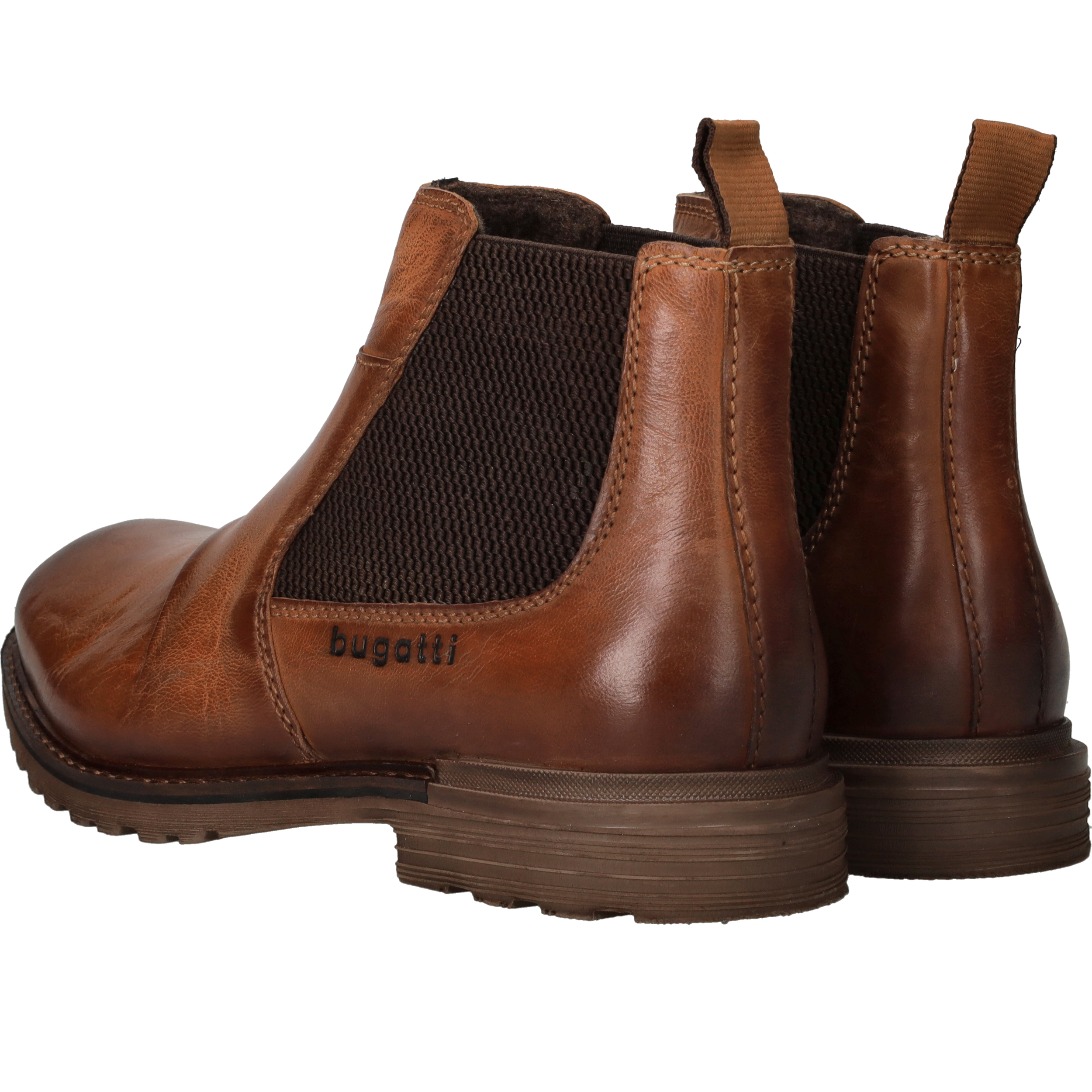 Bugatti Chelseaboots Cognac, chelsea boot voor unisex – foto 3