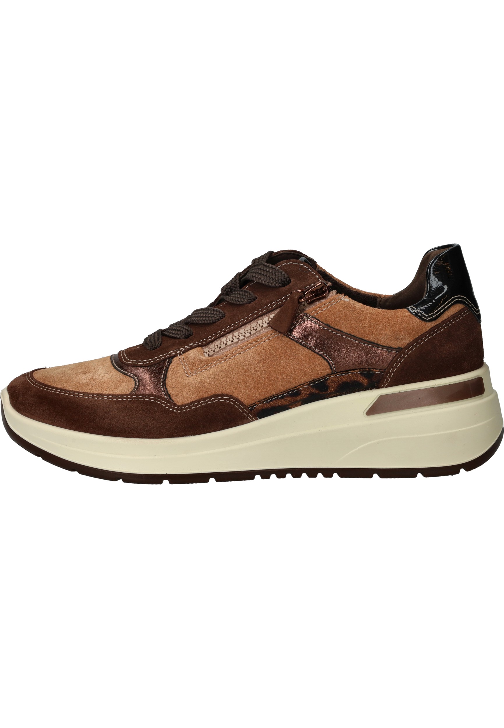 Ara Garda Sneakers Dames Bruin – foto 5