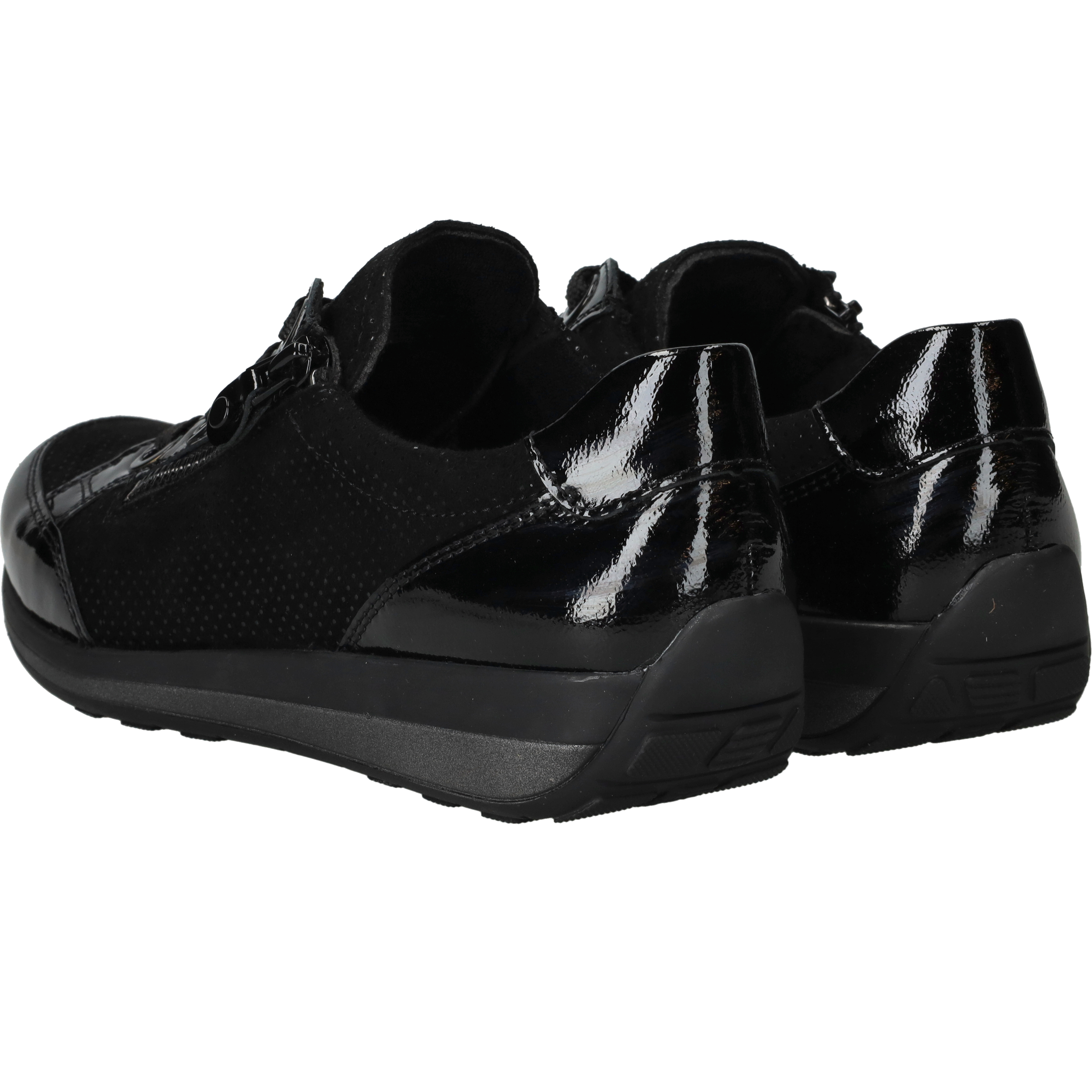 Ara Osaka Highsoft Sneakers Dames Zwart, sneaker voor dames – foto 3