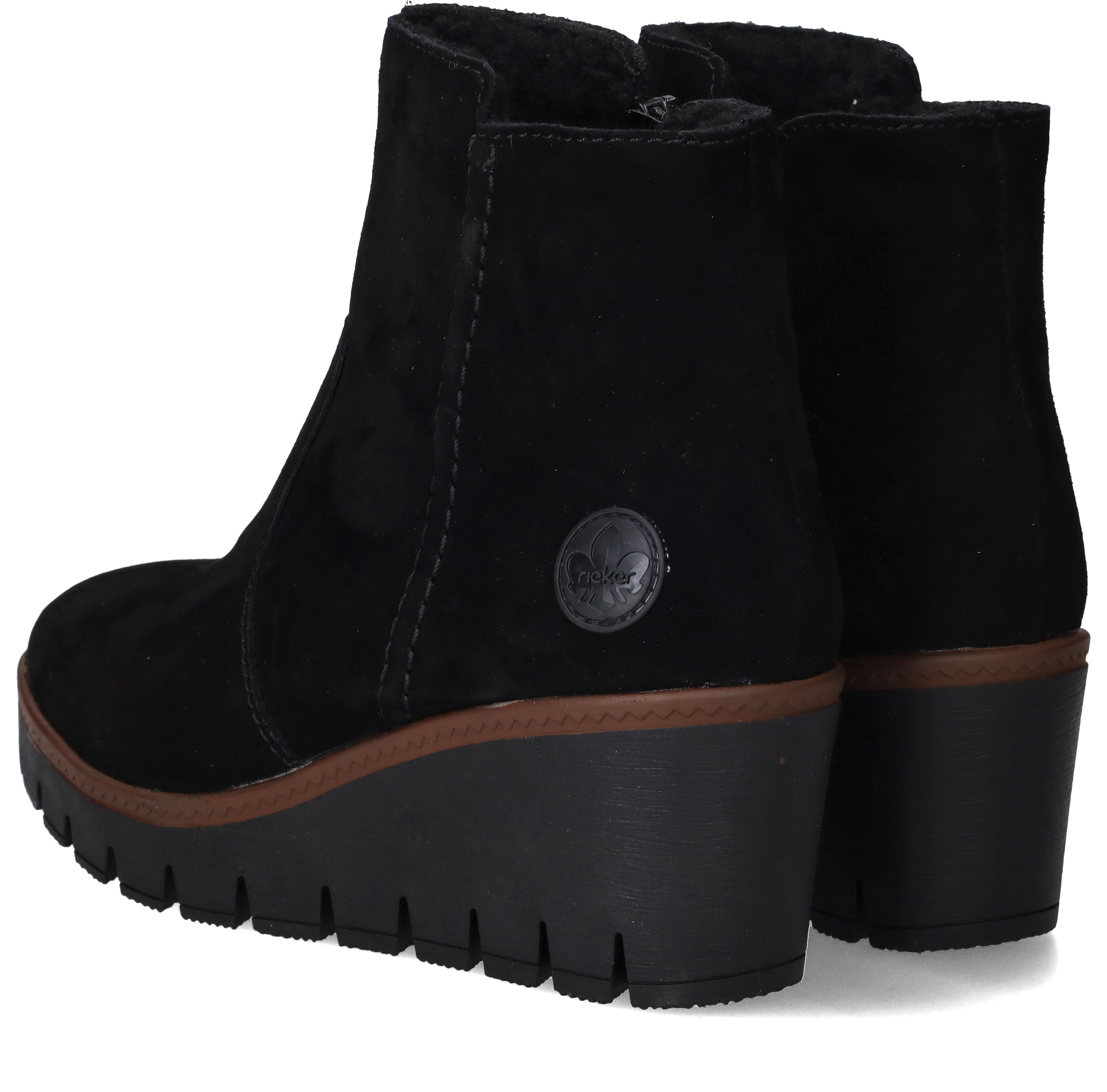 Rieker Boots Dames Zwart, enkellaars voor dames – foto 3
