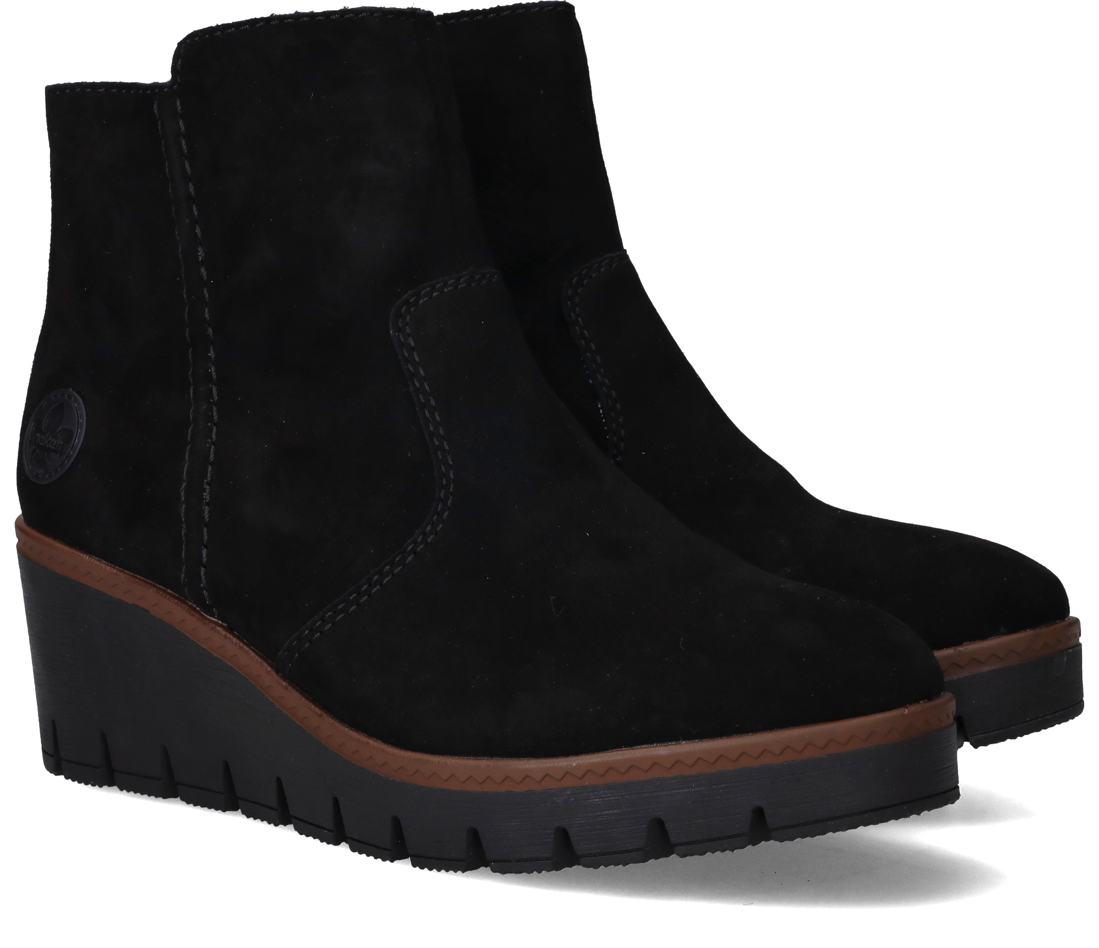 Rieker Boots Dames Zwart, enkellaars voor dames – foto 2