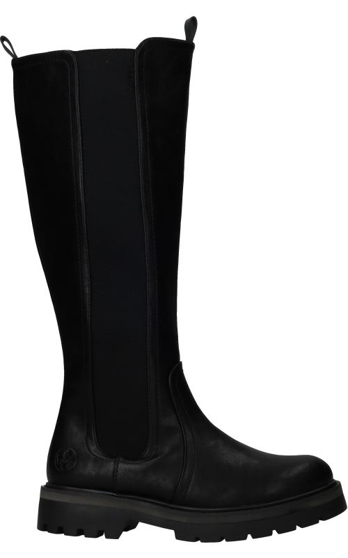 Rieker Lange Laarzen Dames Zwart