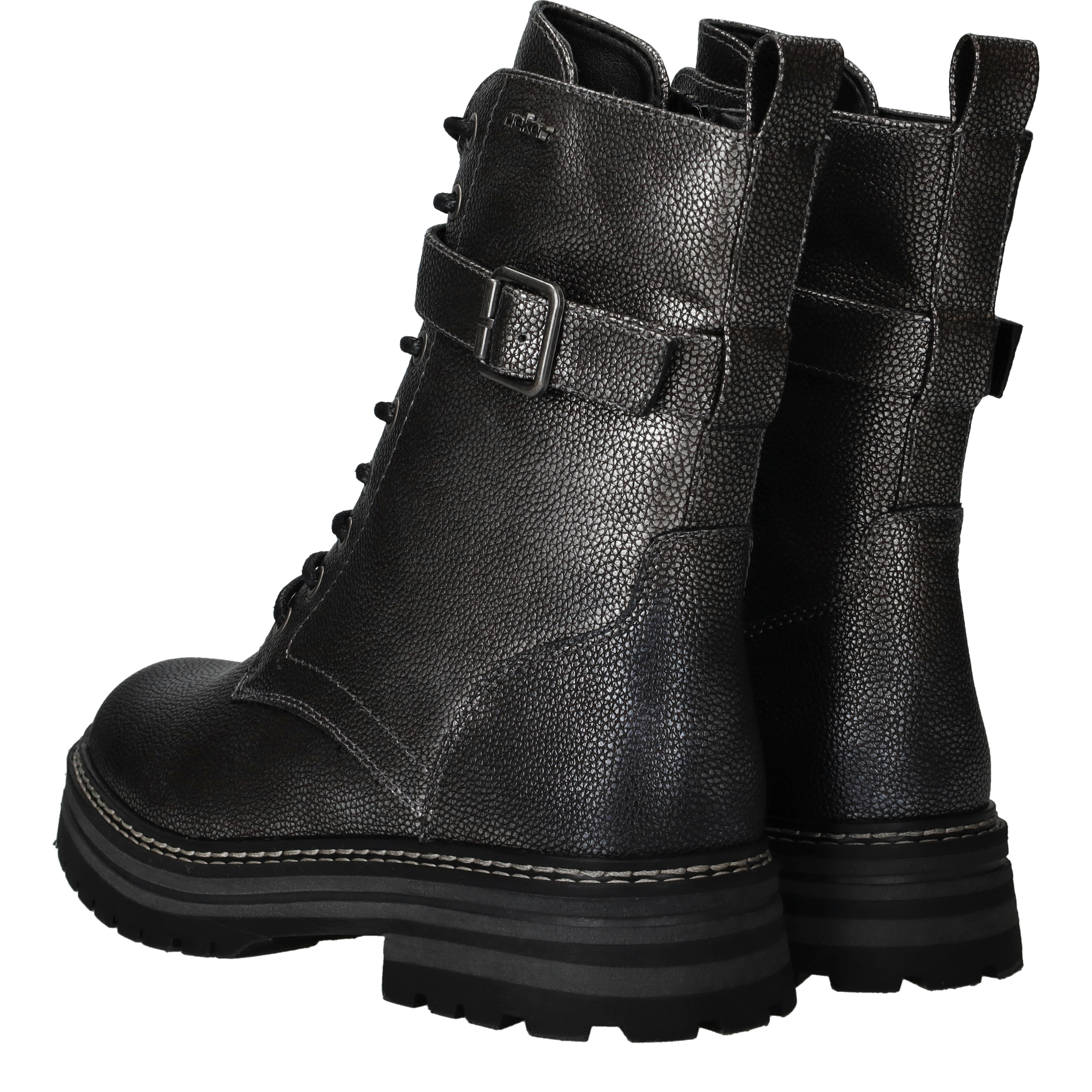Rieker Veterboots Dames Zilver, veterboot voor dames – foto 3