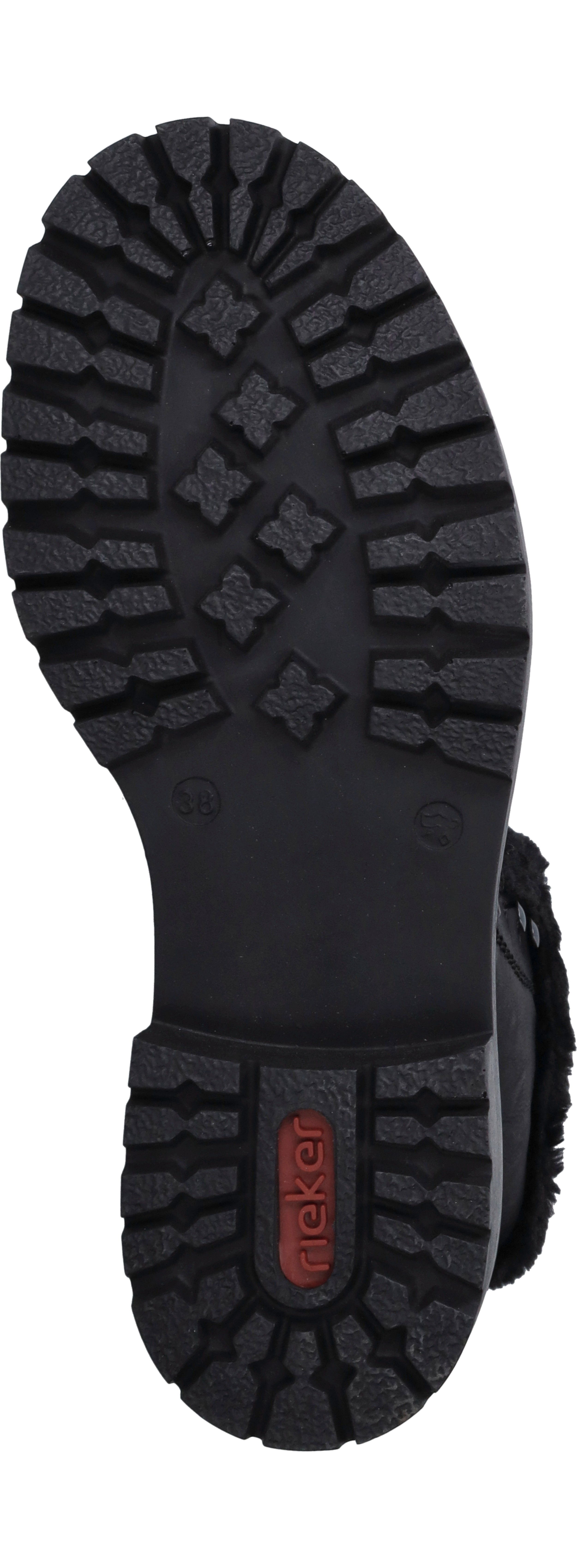 Rieker Veterschoenen Hoog Veterschoenen Hoog - zwart - Maat 42