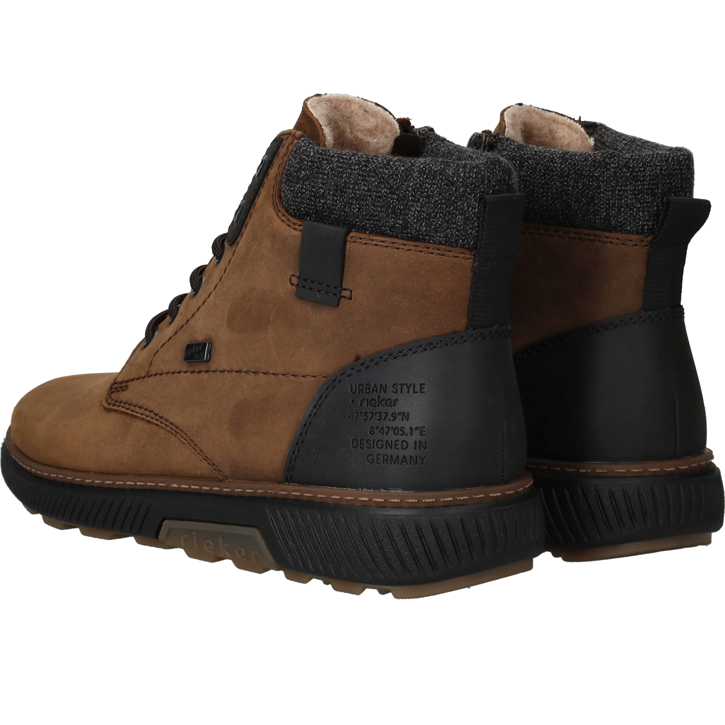 Rieker Veterboots Heren Bruin, veterboot voor heren – foto 3