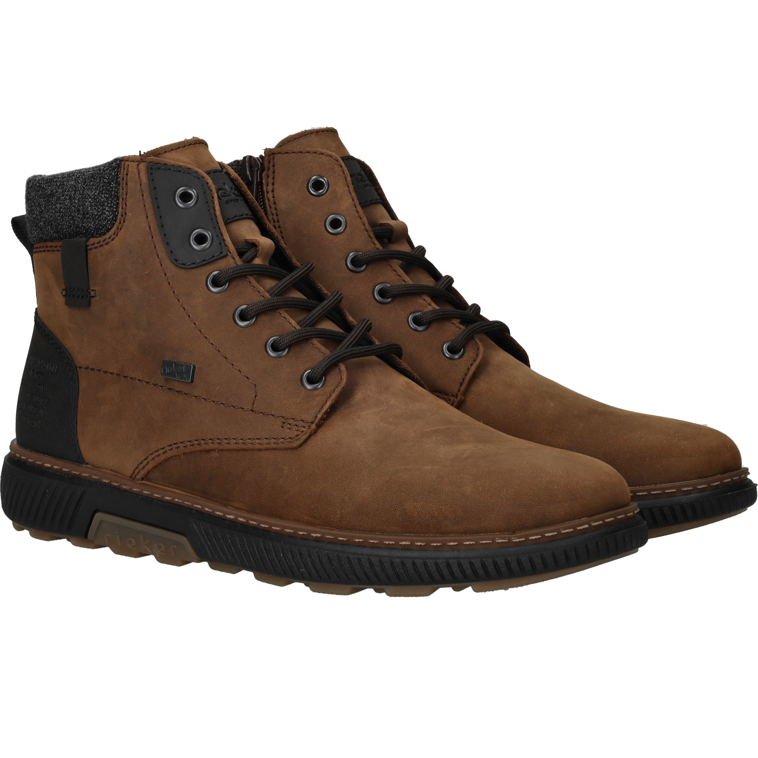 Rieker Veterboots Heren Bruin, veterboot voor heren – foto 2