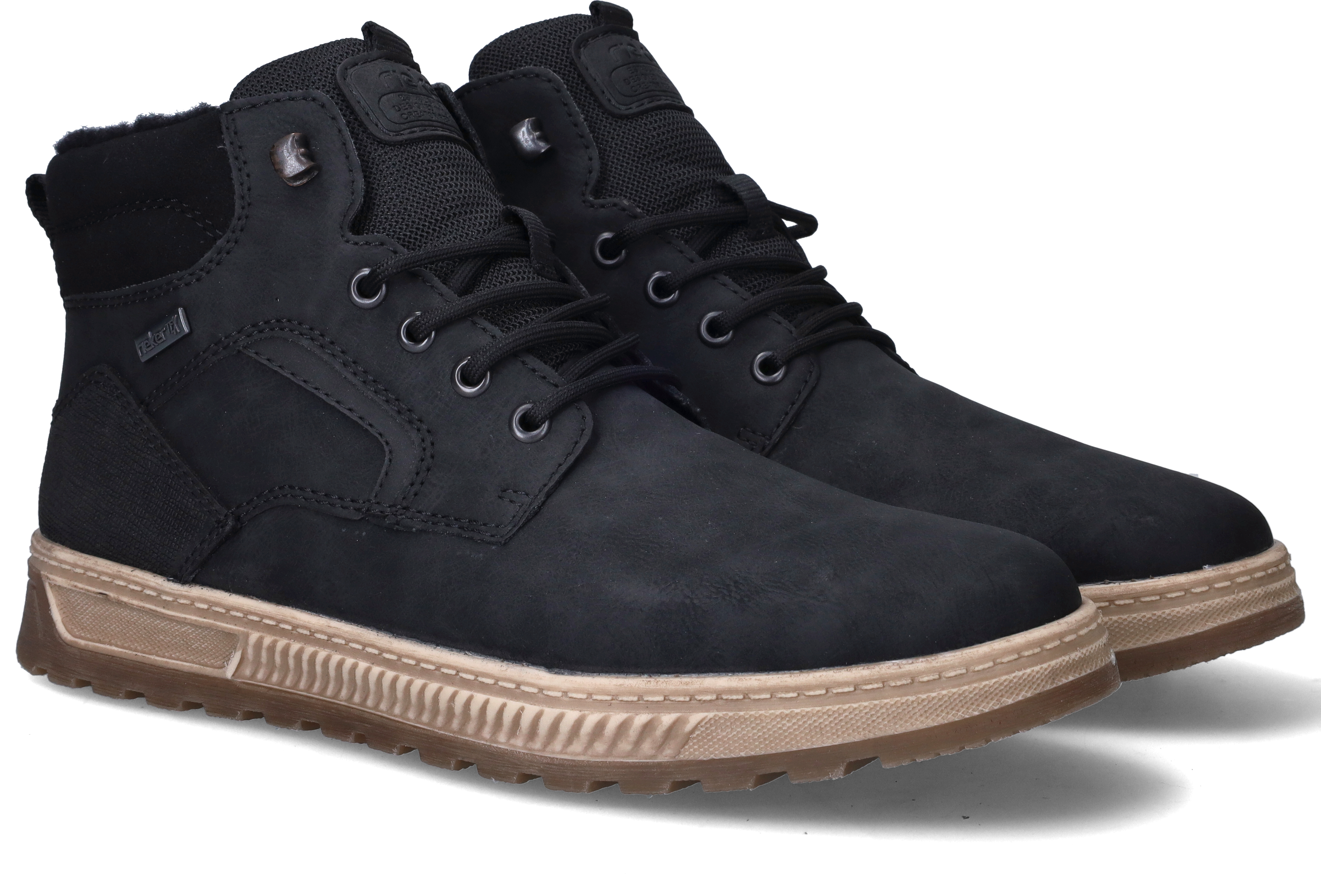 Rieker TEX Veterschoenen Zwart, veterschoen voor unisex – foto 2