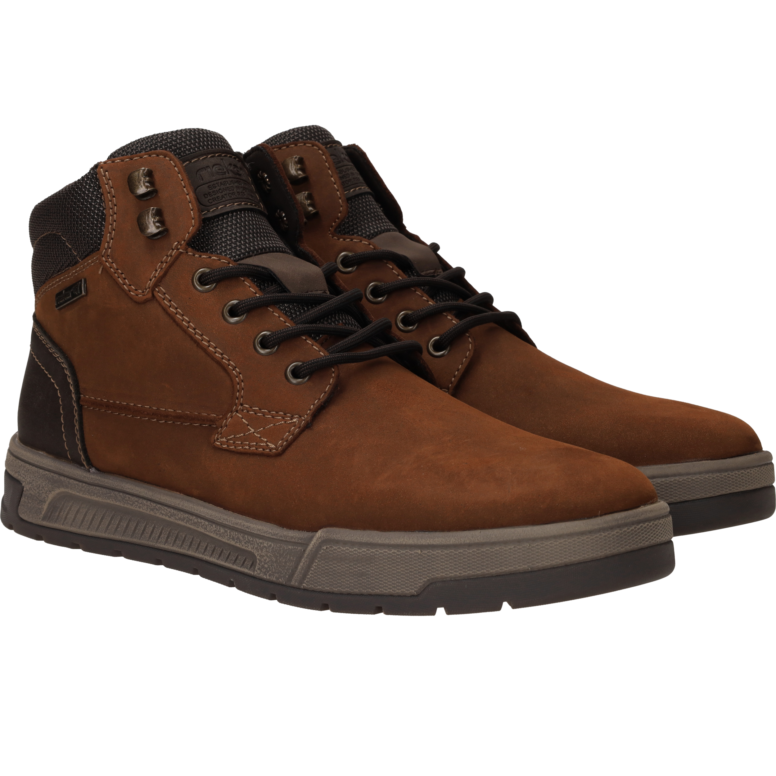 Rieker Veterboots Bruin, veterboot voor unisex – foto 6