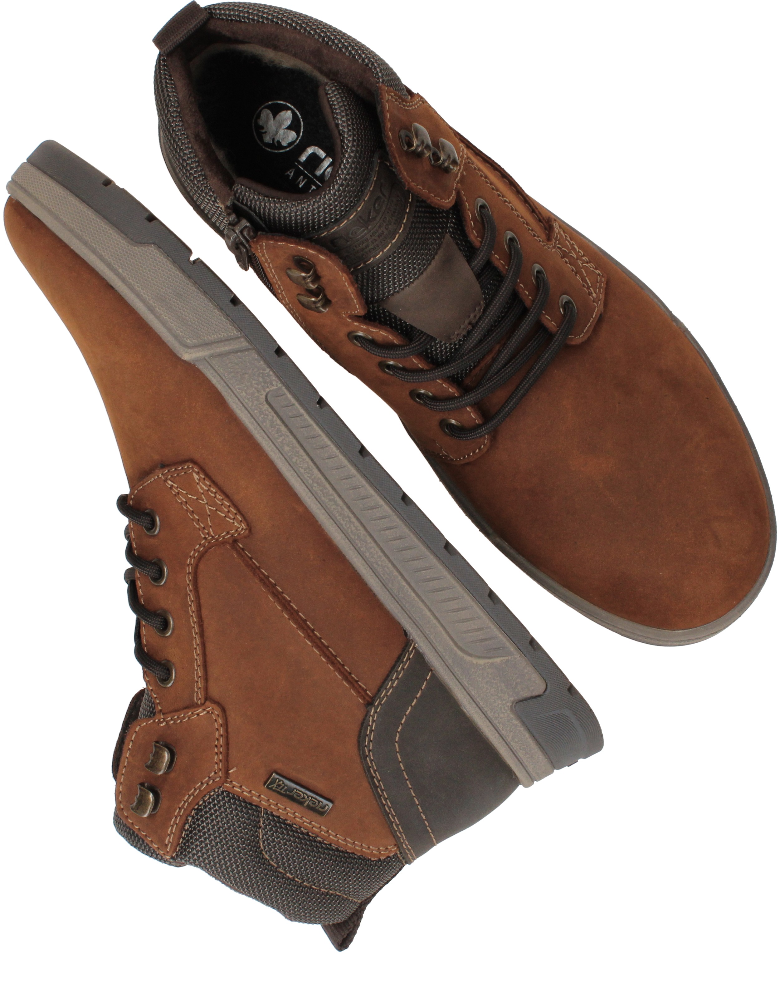 Rieker Veterboots Bruin, veterboot voor unisex – foto 8