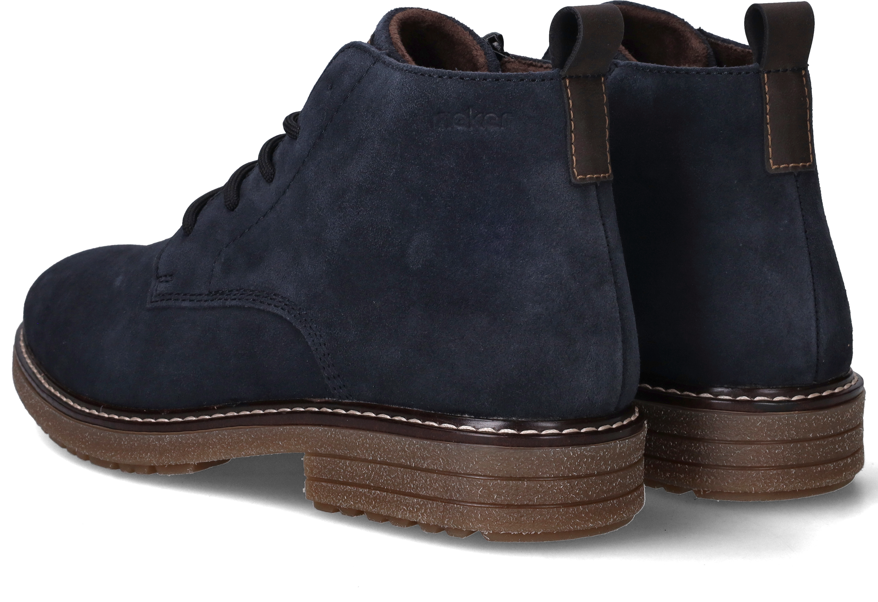 Rieker Veterboots Blauw, veterboot voor unisex – foto 3