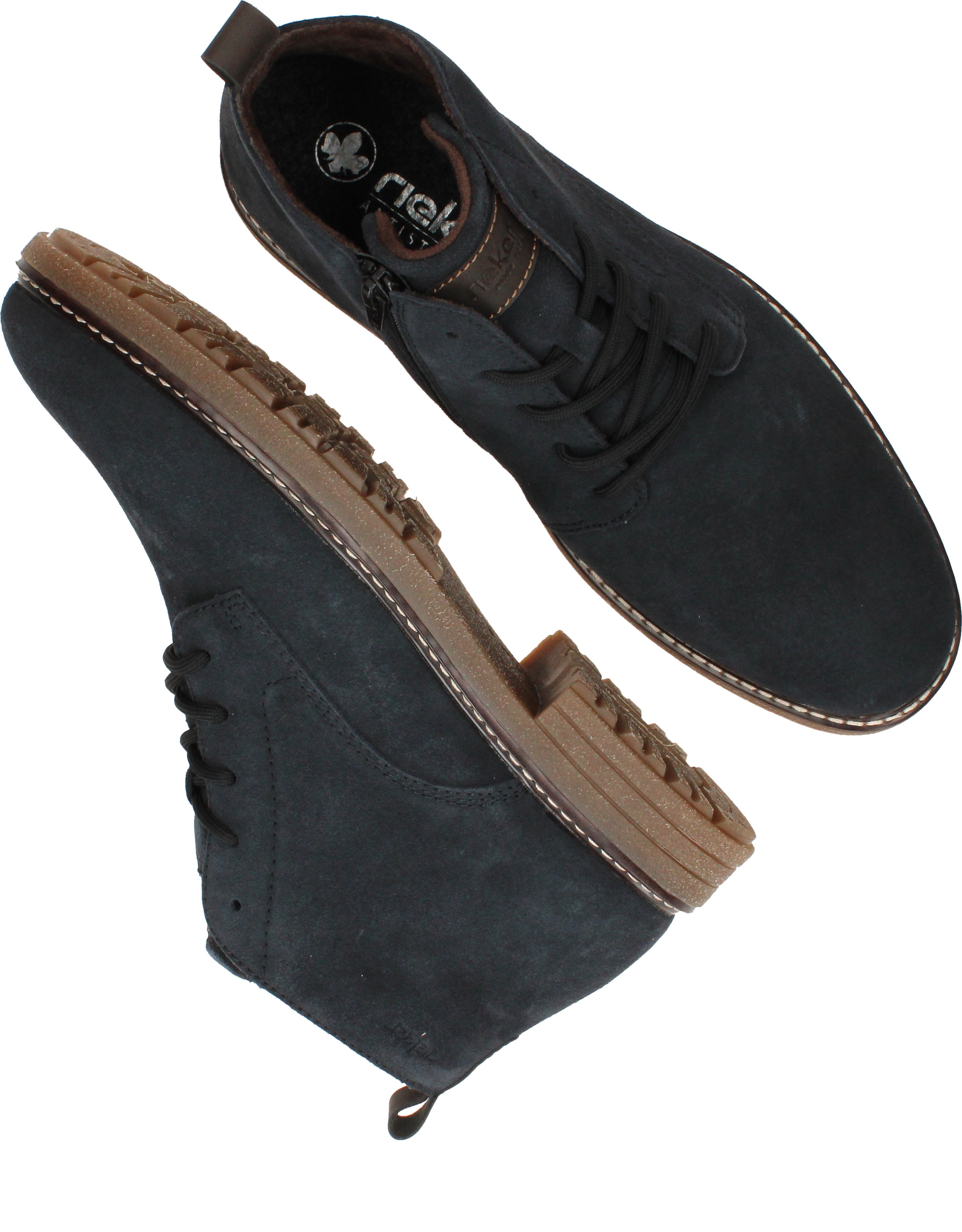 Rieker Veterboots Blauw, veterboot voor unisex – foto 4