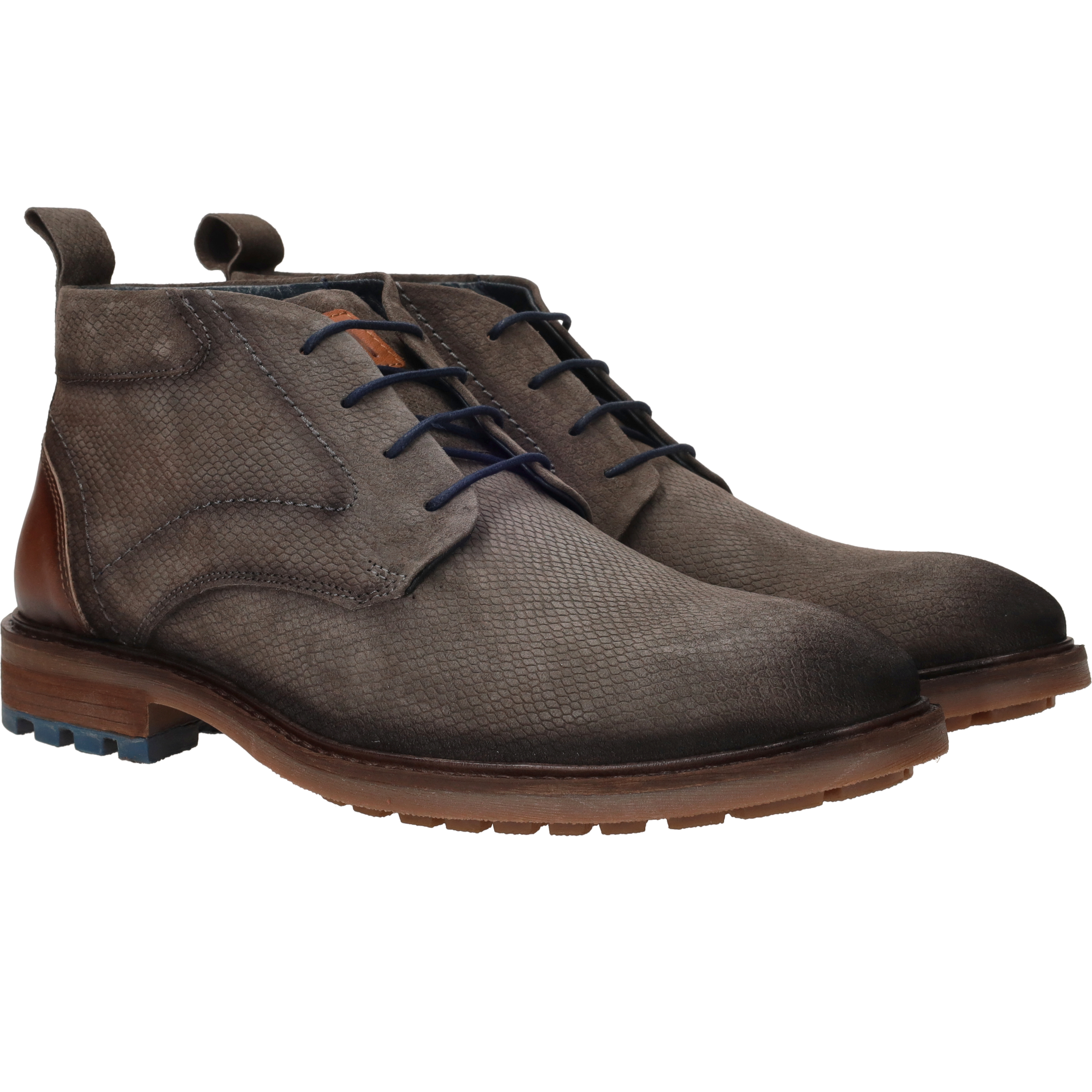 LOFF 1881 Veterschoenen Heren Grijs