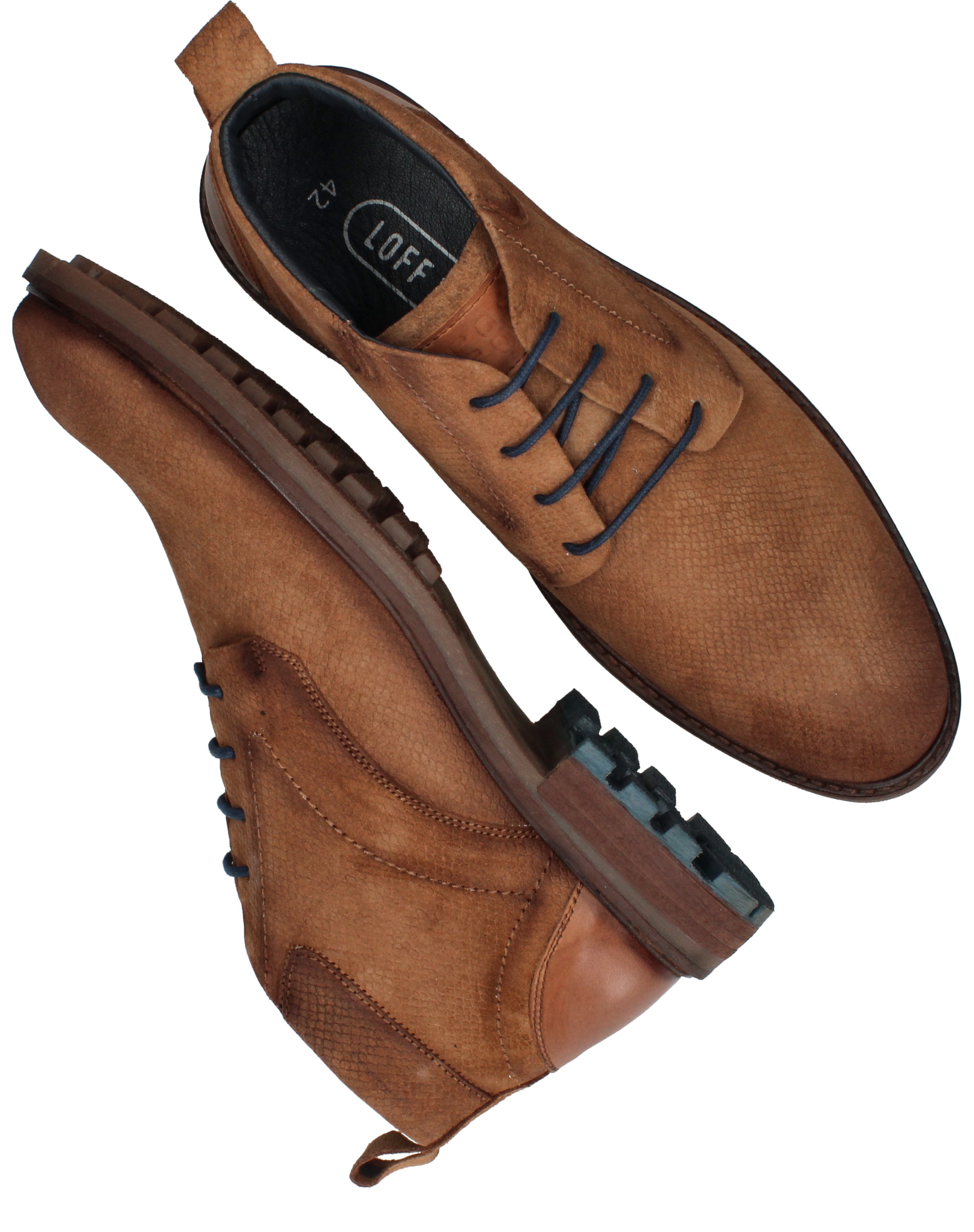 LOFF 1881 Veterschoenen Heren Cognac – foto 3