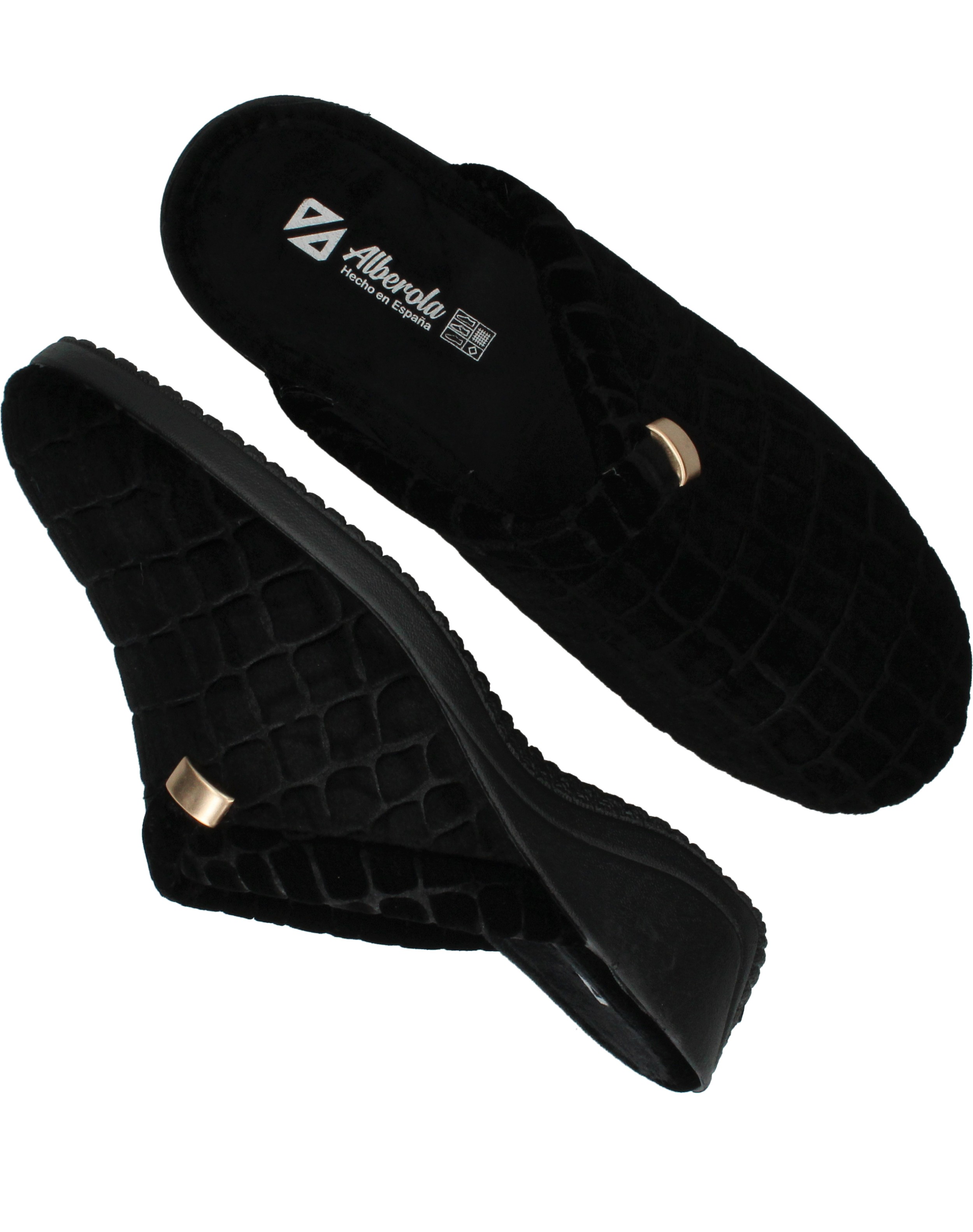 Belizia Muilen Dames Zwart, slipper voor dames – foto 4