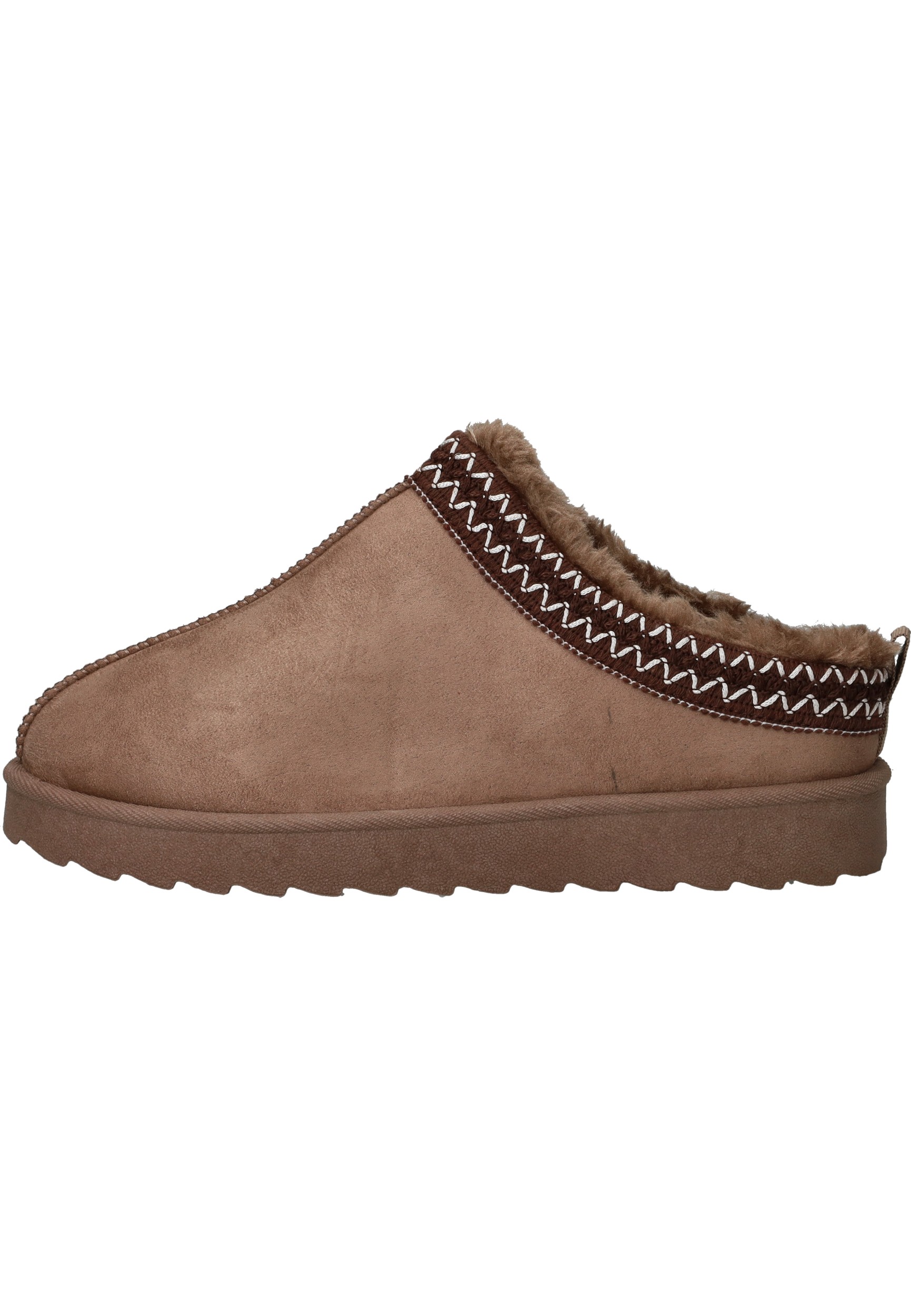 Belizia muilen met sierbies voor dames - taupe