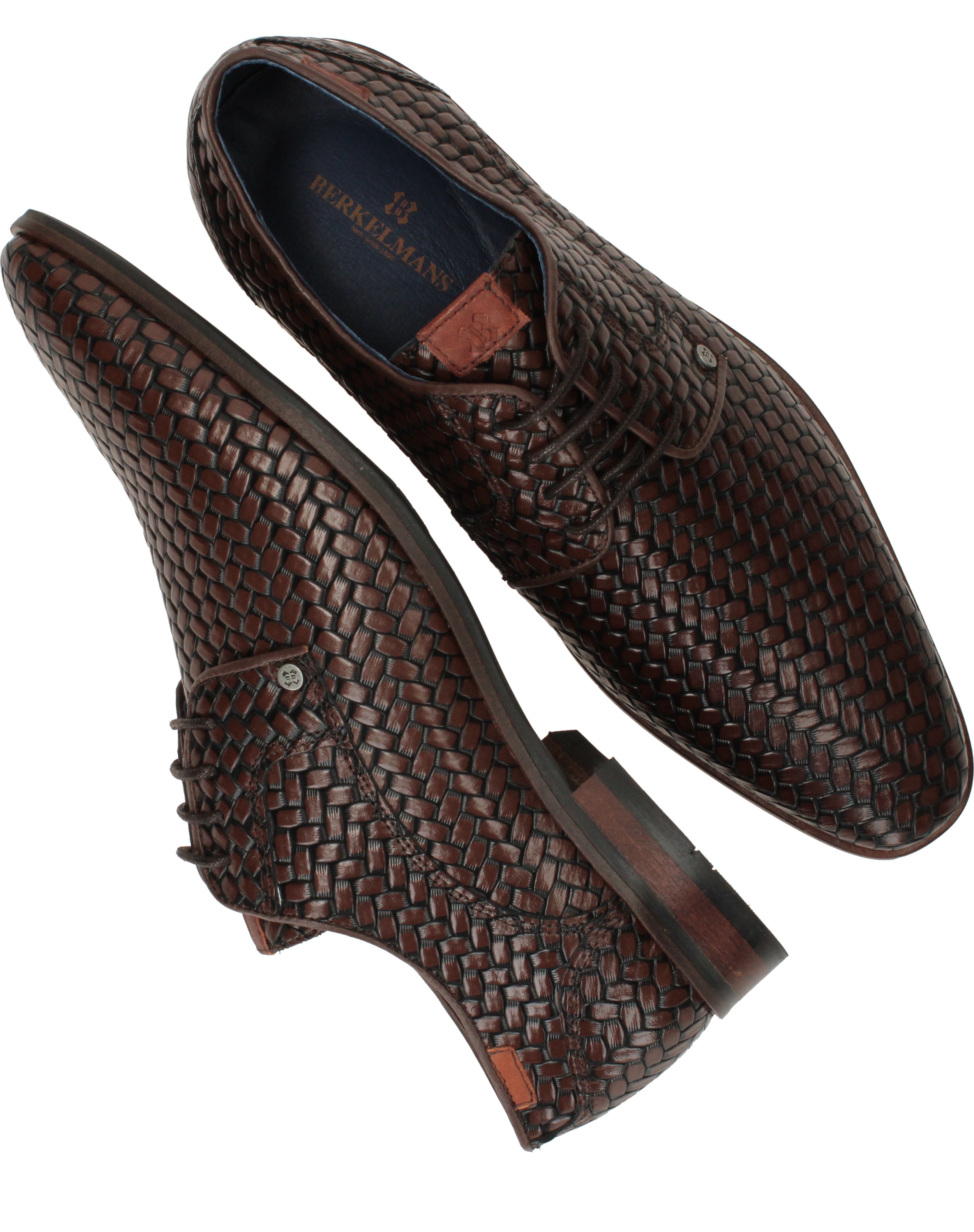 Berkelmans Oulton Veterschoenen Heren Bruin, veterschoen voor heren – foto 4