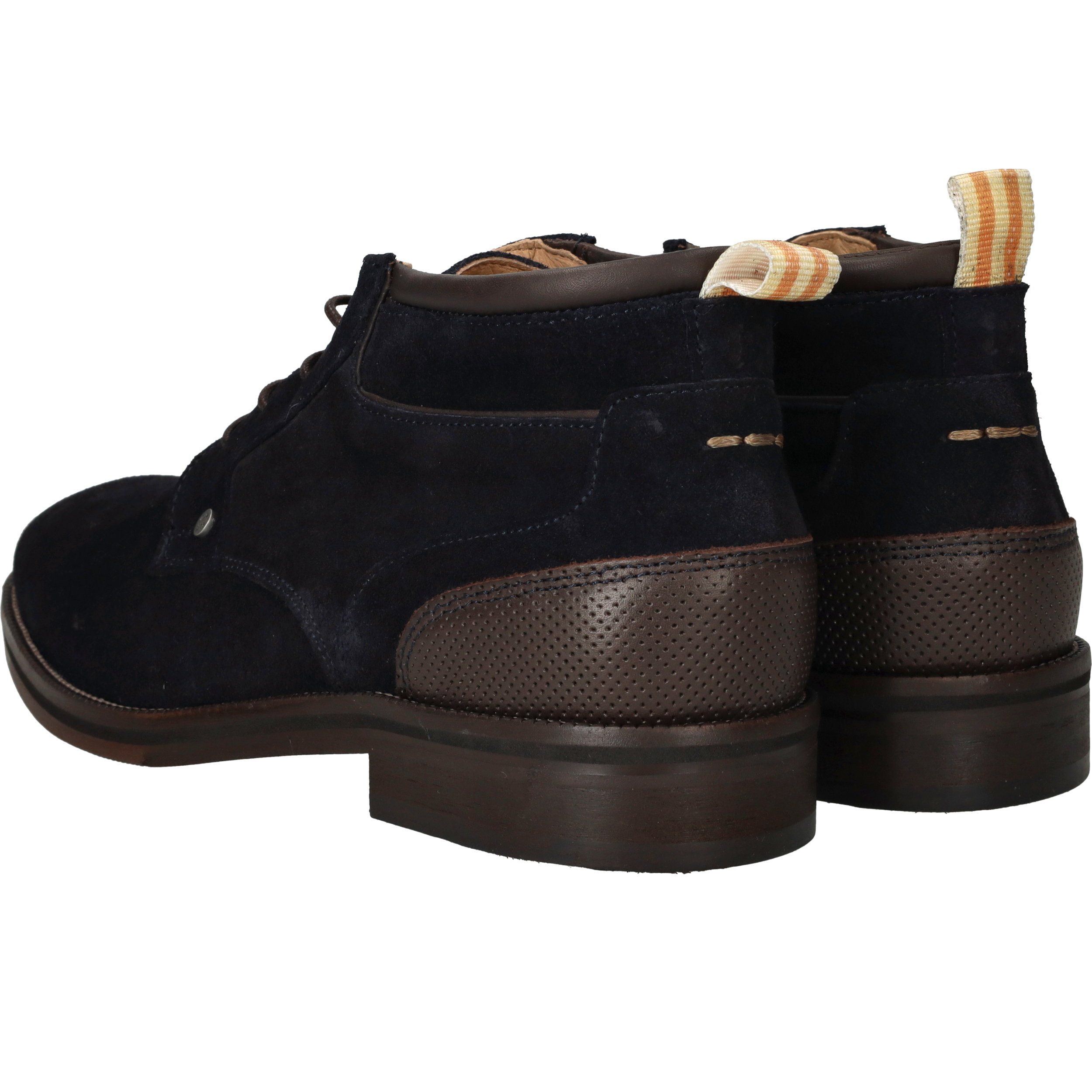 Berkelmans Silesia Veterschoenen Heren Blauw, veterschoen voor heren – foto 3
