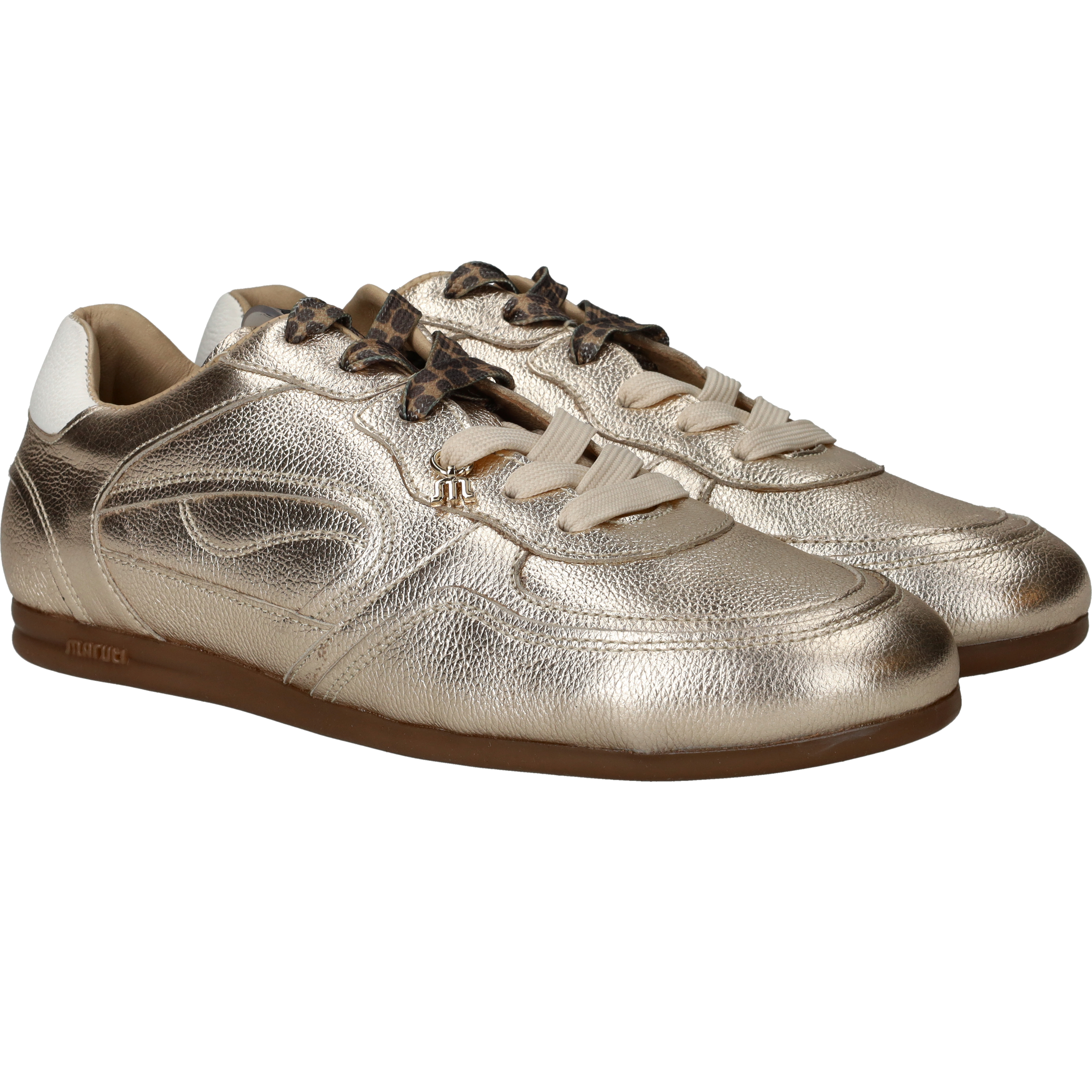 Maruti Elena Sneakers Dames Goud, sneaker voor dames – foto 2