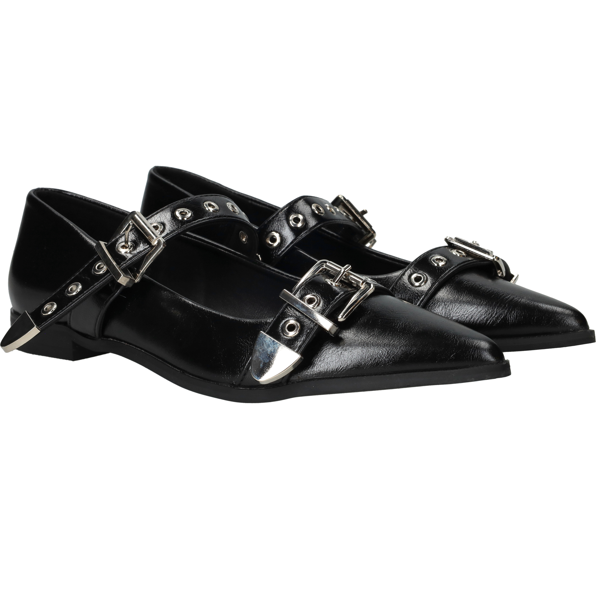 POSH By Poelman Ballerina's Dames Zwart