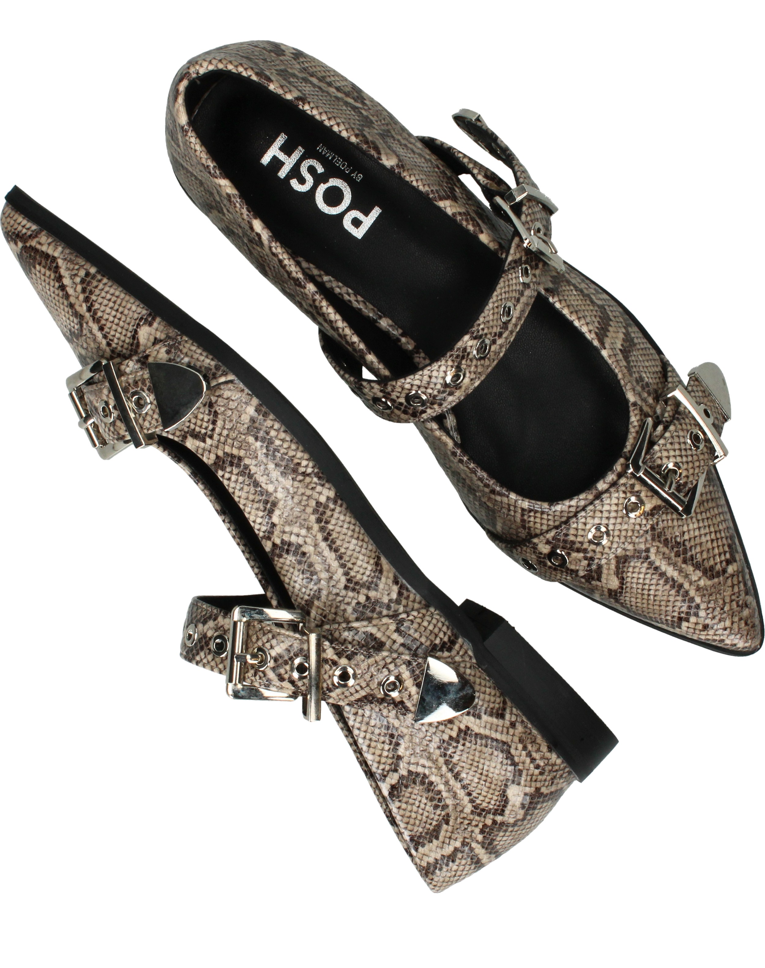 POSH By Poelman Ballerina's Dames Beige – foto 3