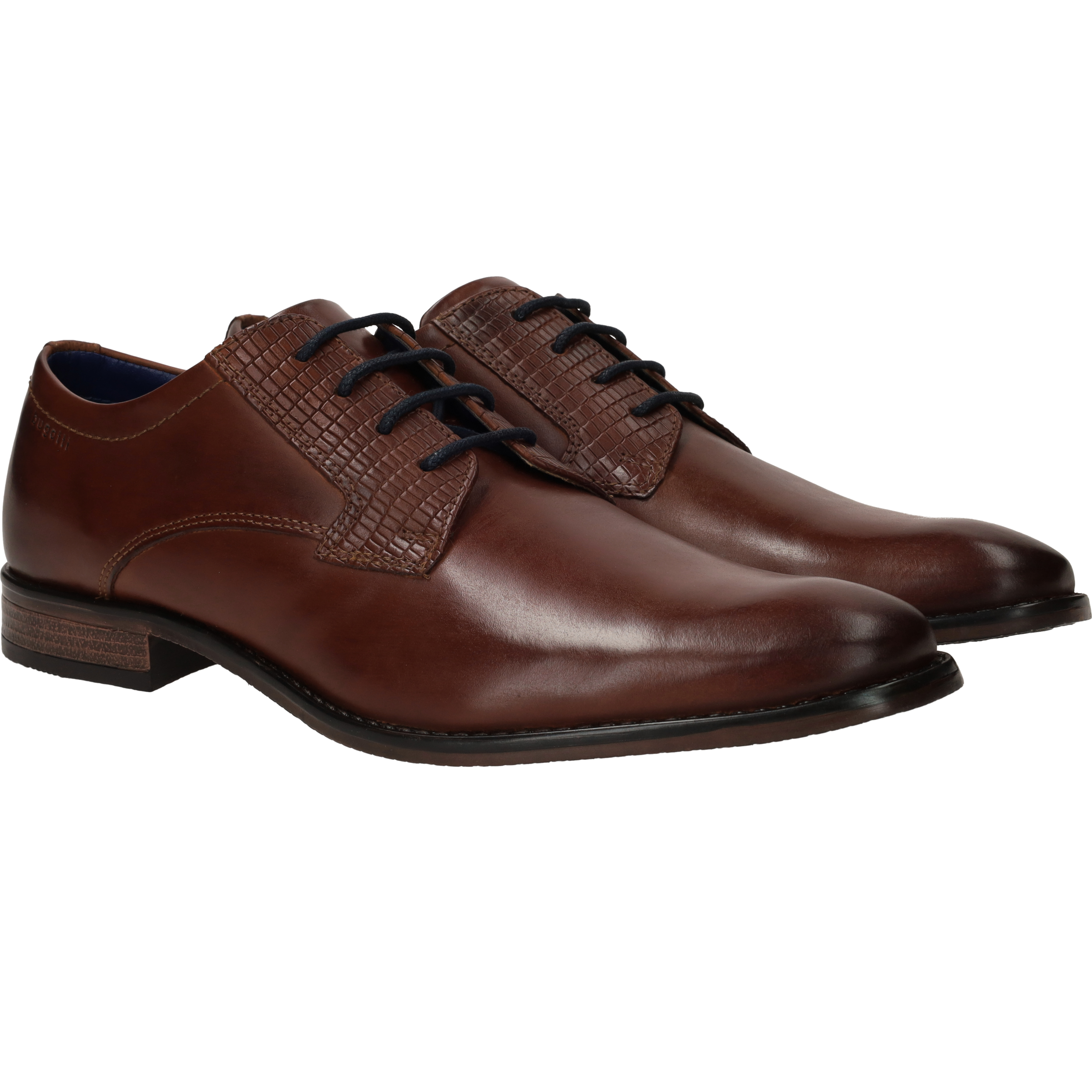 Bugatti Veterschoenen Heren Cognac, veterschoen voor heren – foto 6