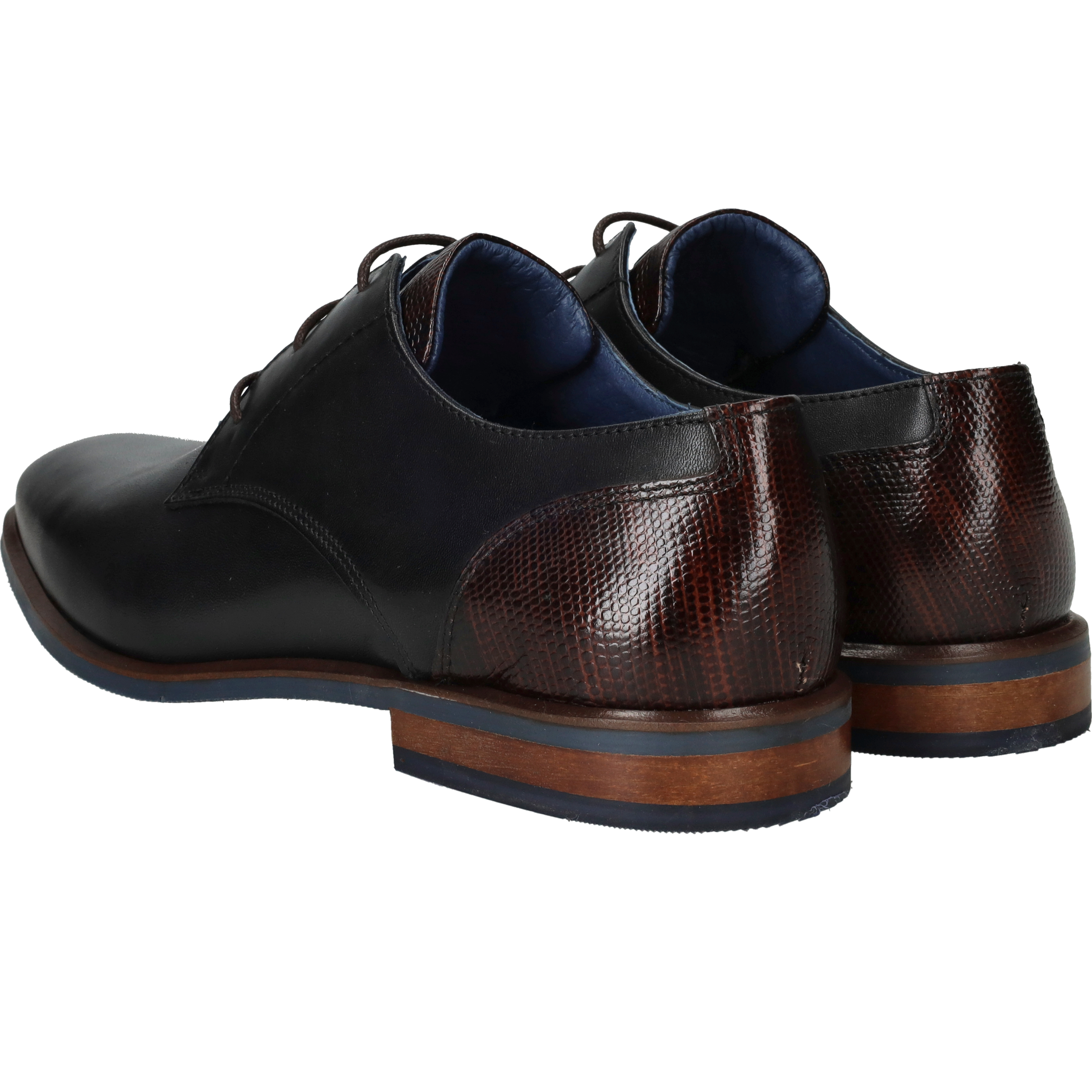Berkelmans Arcos Veterschoenen Heren Zwart, veterschoen voor heren – foto 3