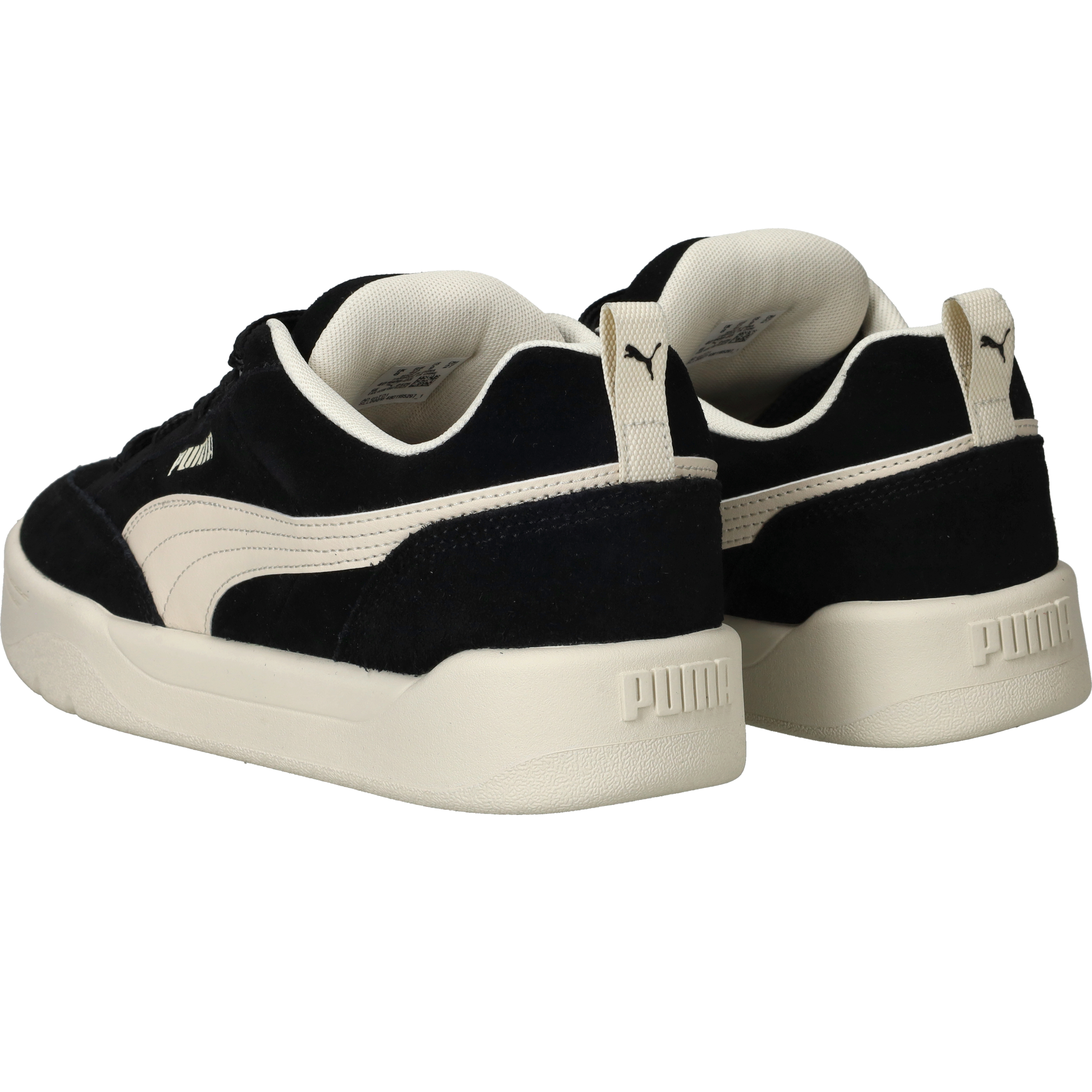 Puma Park Lifestyle Raw Sneakers Heren Zwart, sneaker voor heren – foto 3