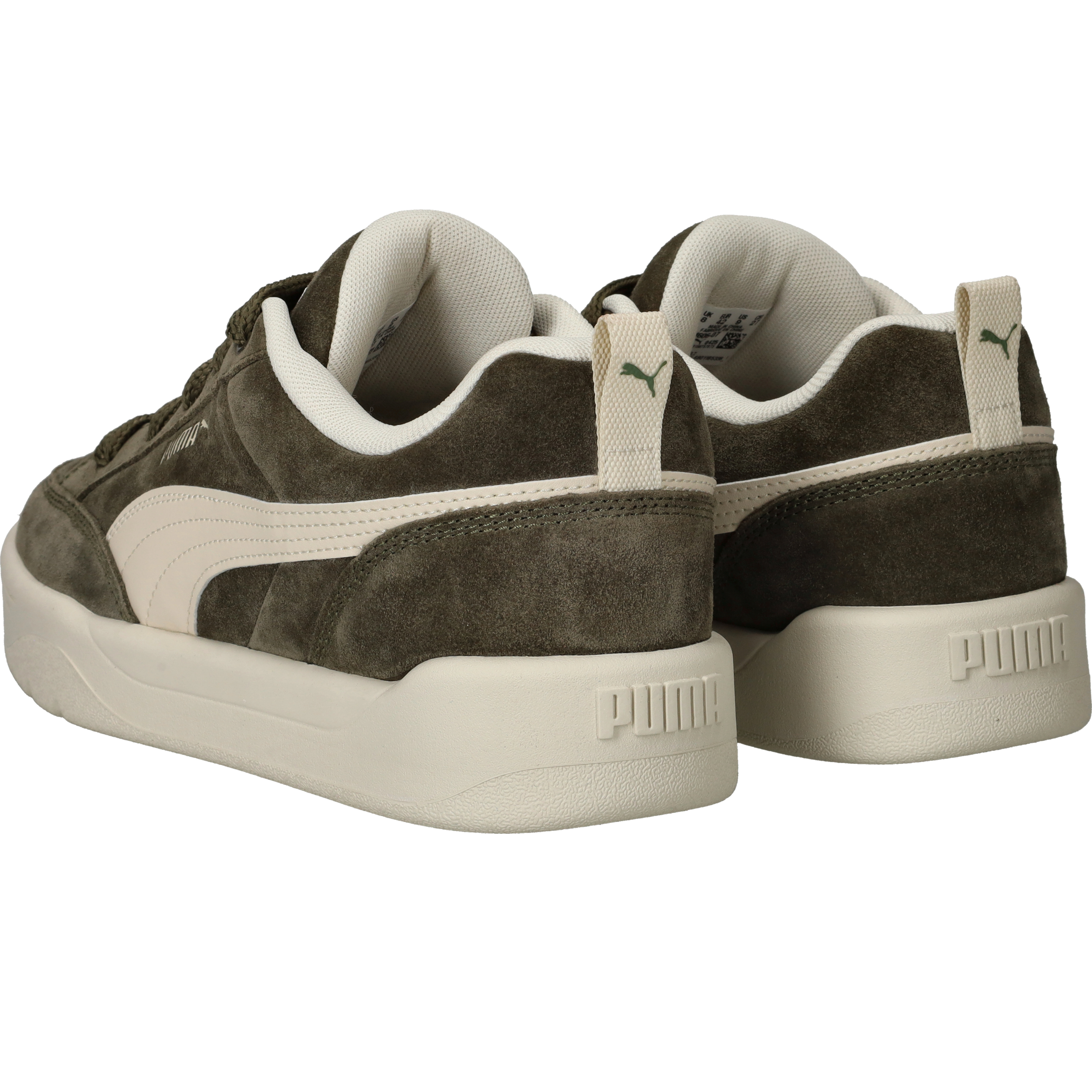 Puma Park Lifestyle Raw Sneakers Heren Groen, sneaker voor heren – foto 3