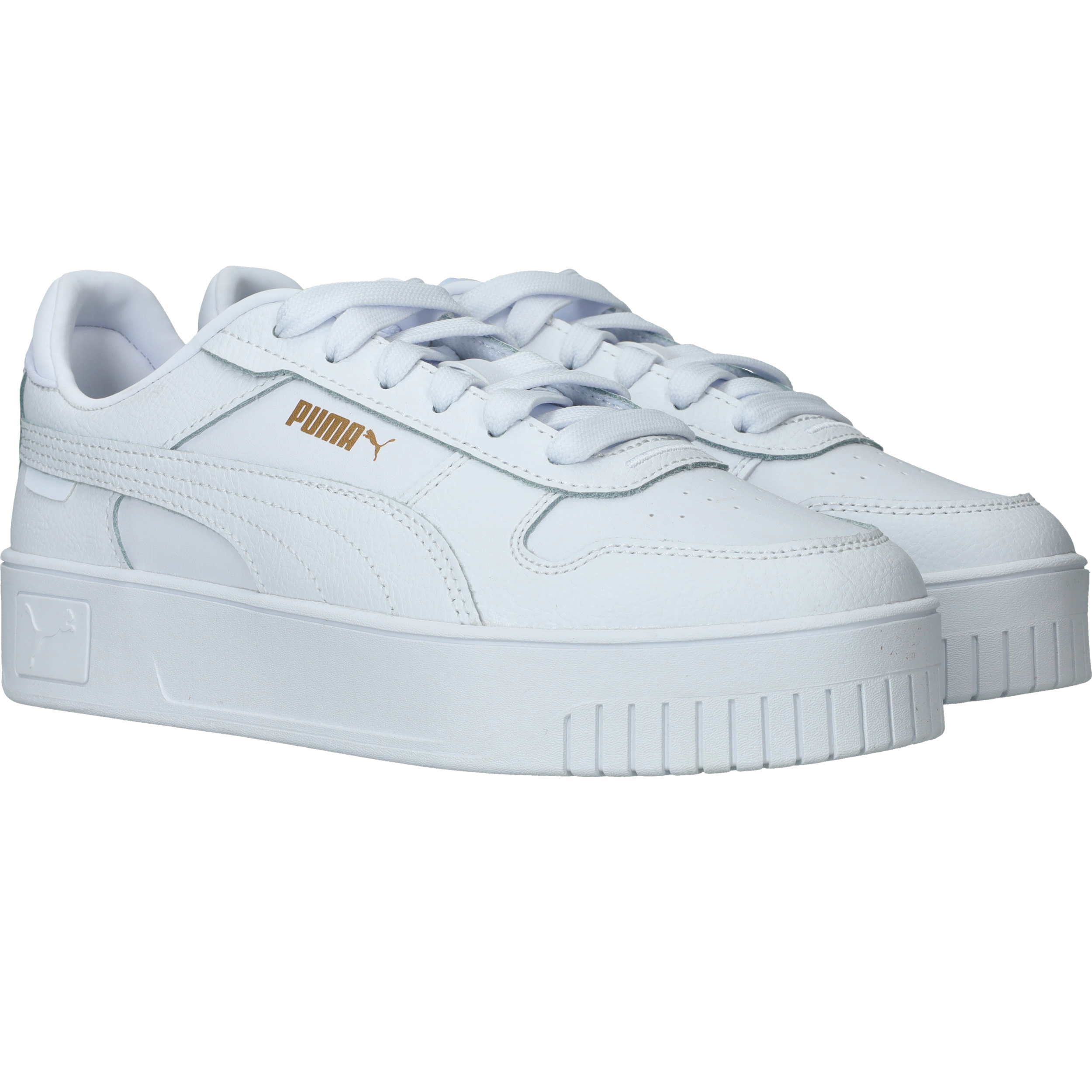 Puma Carina Street Sneakers Dames Wit, sneaker voor dames – foto 2