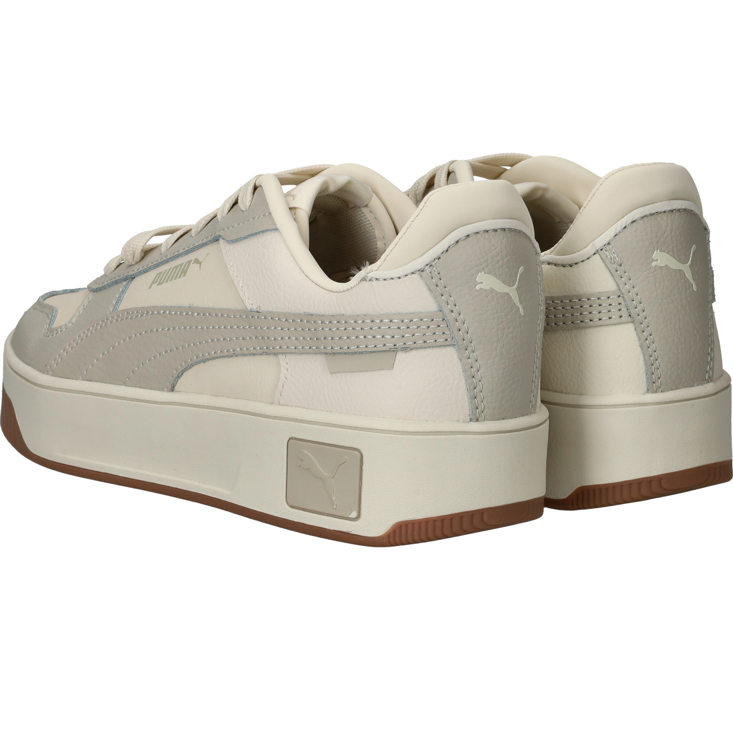 Puma Carina Street Sneakers Dames Beige, sneaker voor dames – foto 4