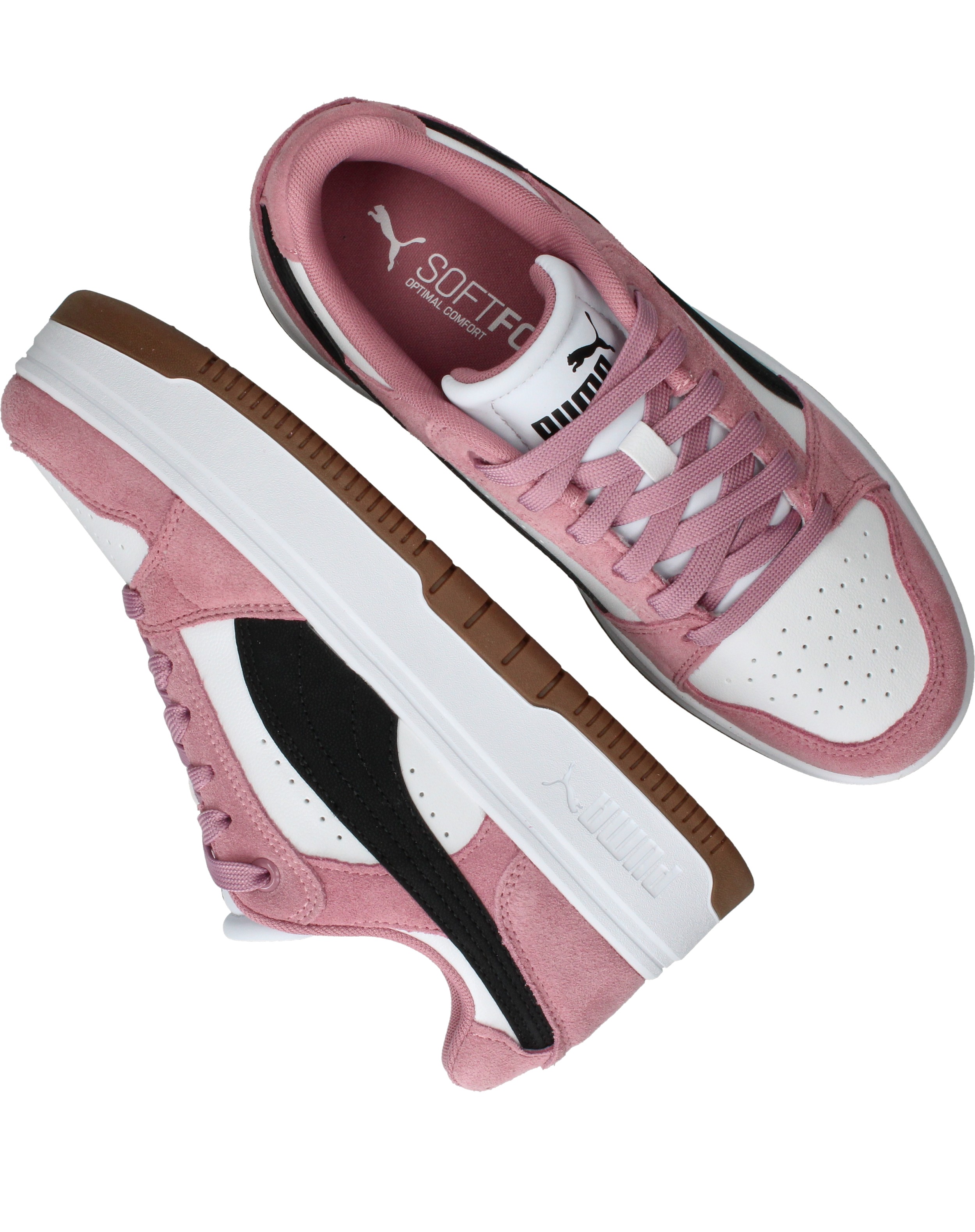 Puma Rebound Femme Low SD Sneakers Dames Roze, sneaker voor dames – foto 4