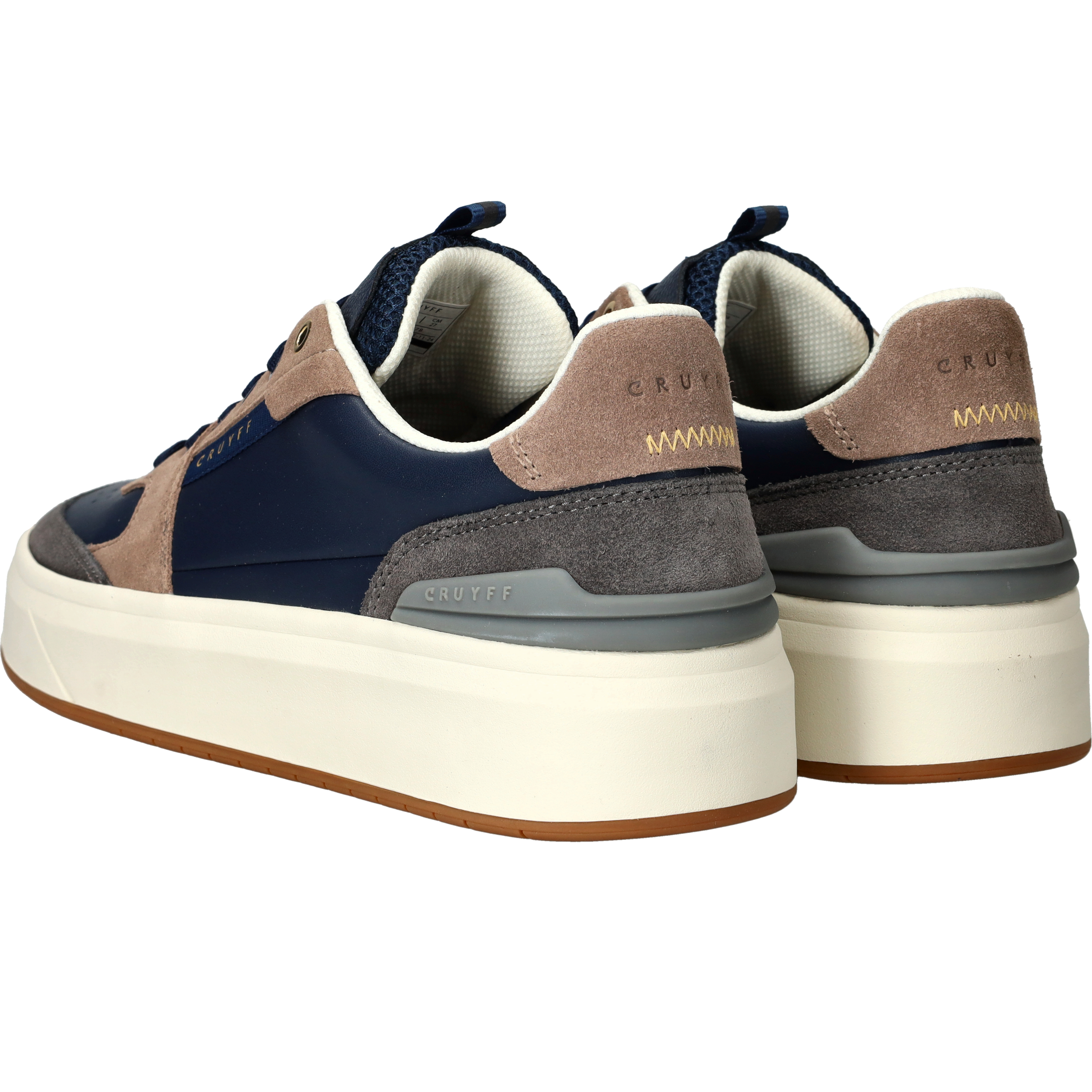Cruyff Endorsed Tennis Sneakers Heren Blauw, sneaker voor heren – foto 3