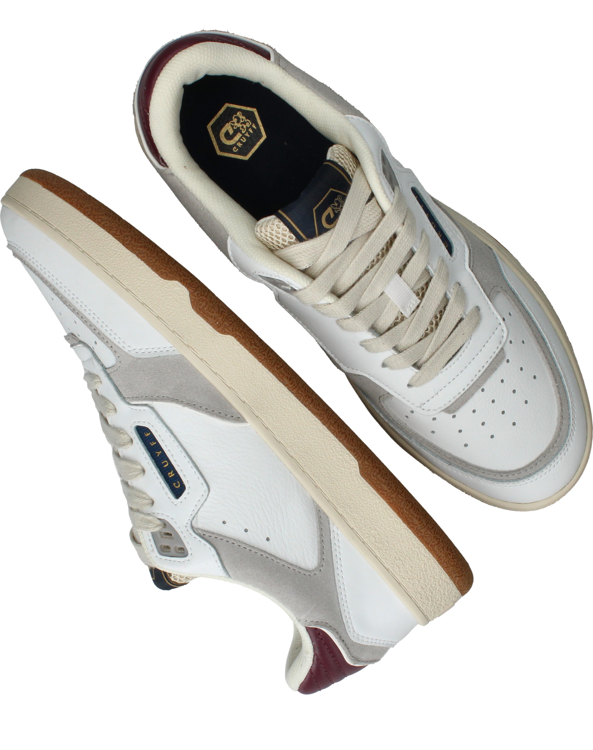 Cruyff Volteria Sneakers Heren Beige, sneaker voor heren – foto 4