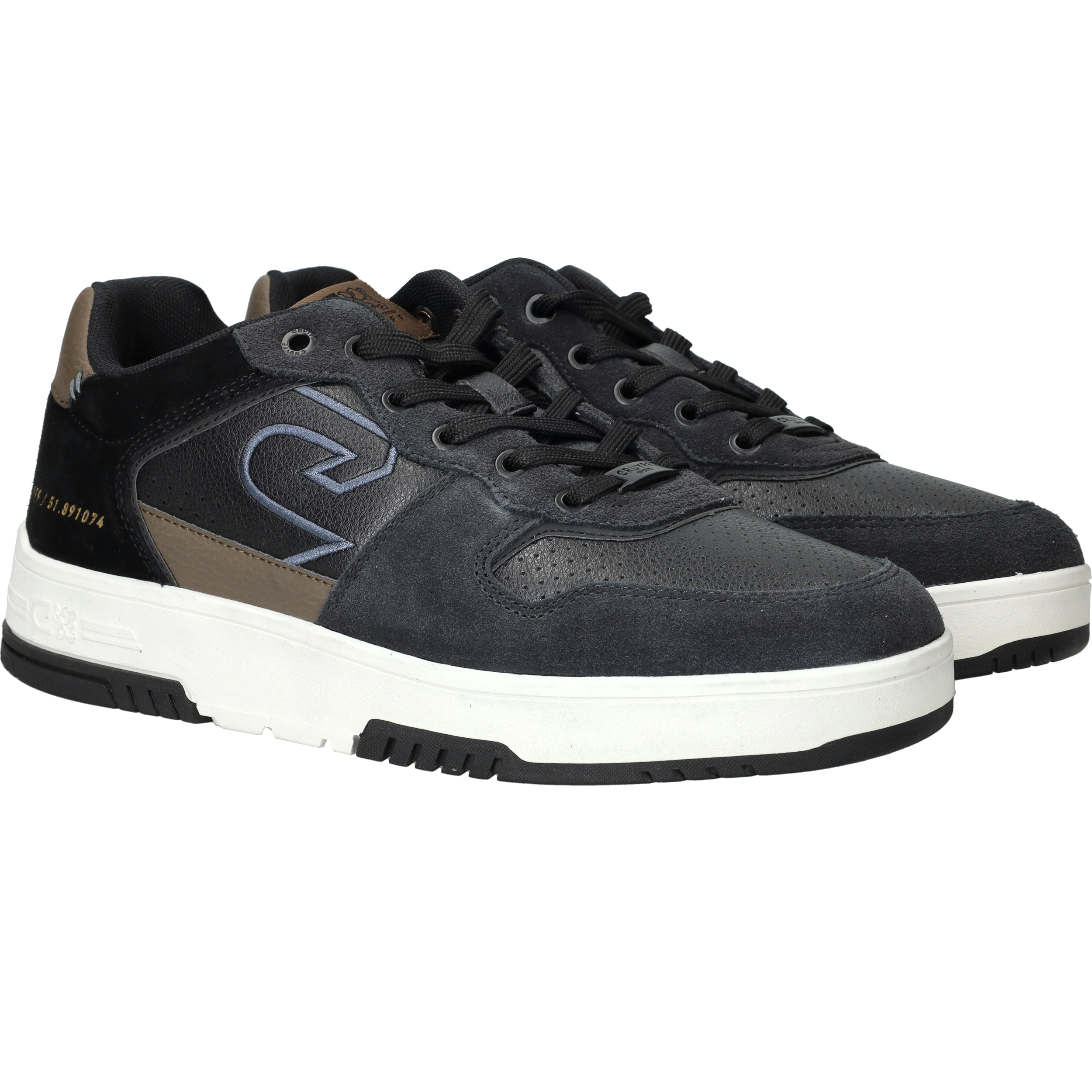 Cruyff Royal C+ Sneakers Heren Zwart, sneaker voor heren – foto 2