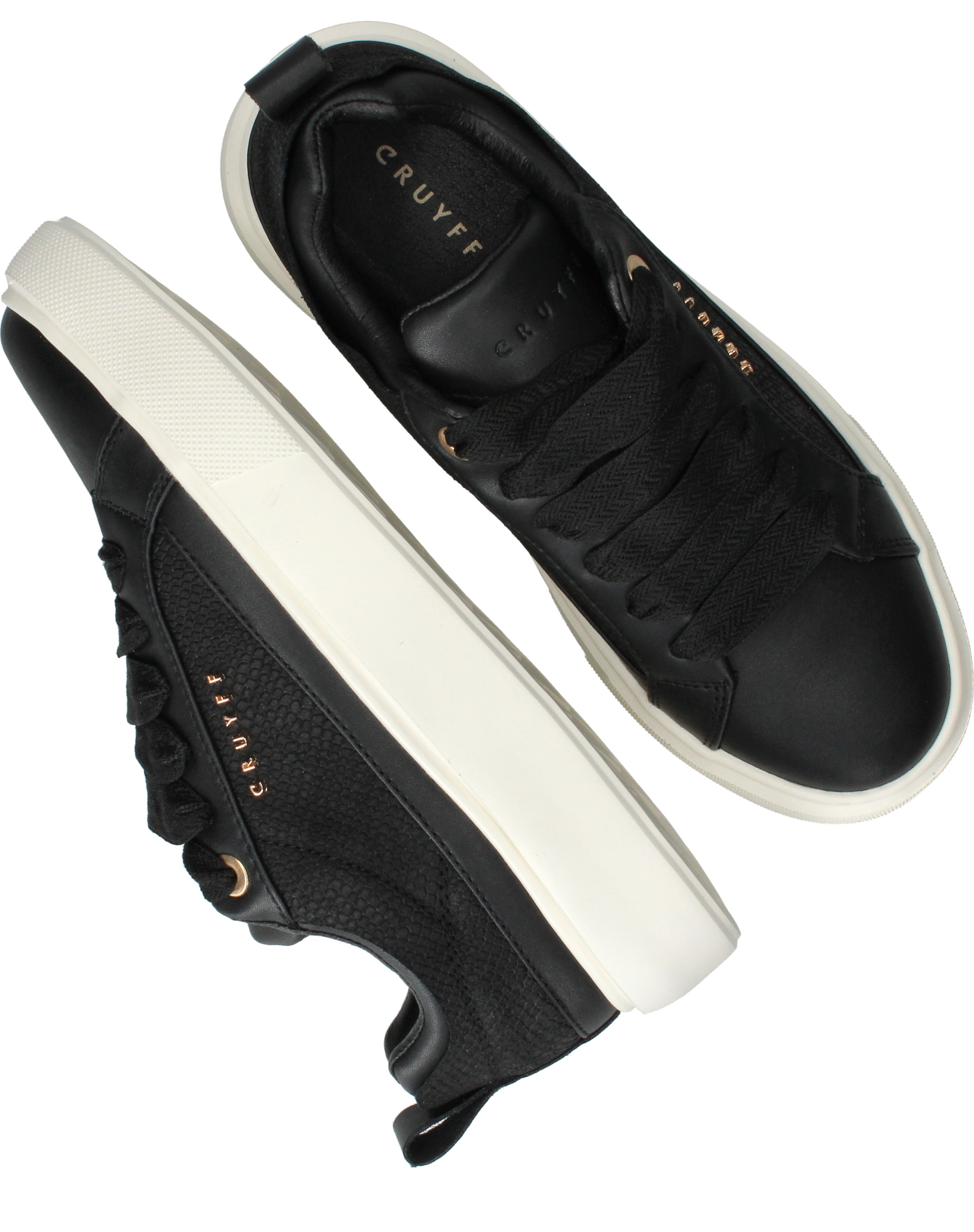 Cruyff Palco Sneakers Dames Zwart – foto 3