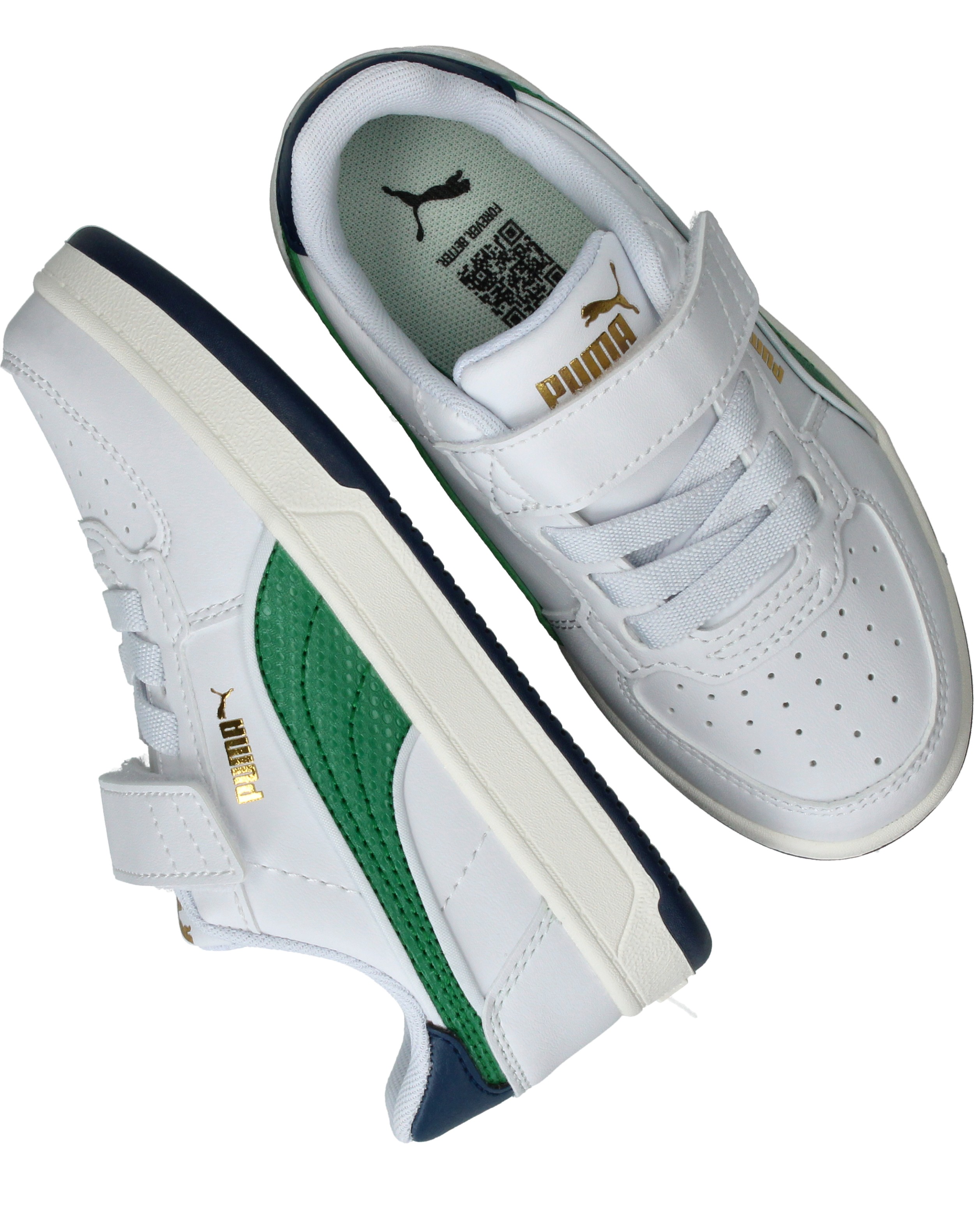 Puma Caven 2.0 Retro Sneakers Jongens Wit – foto 3
