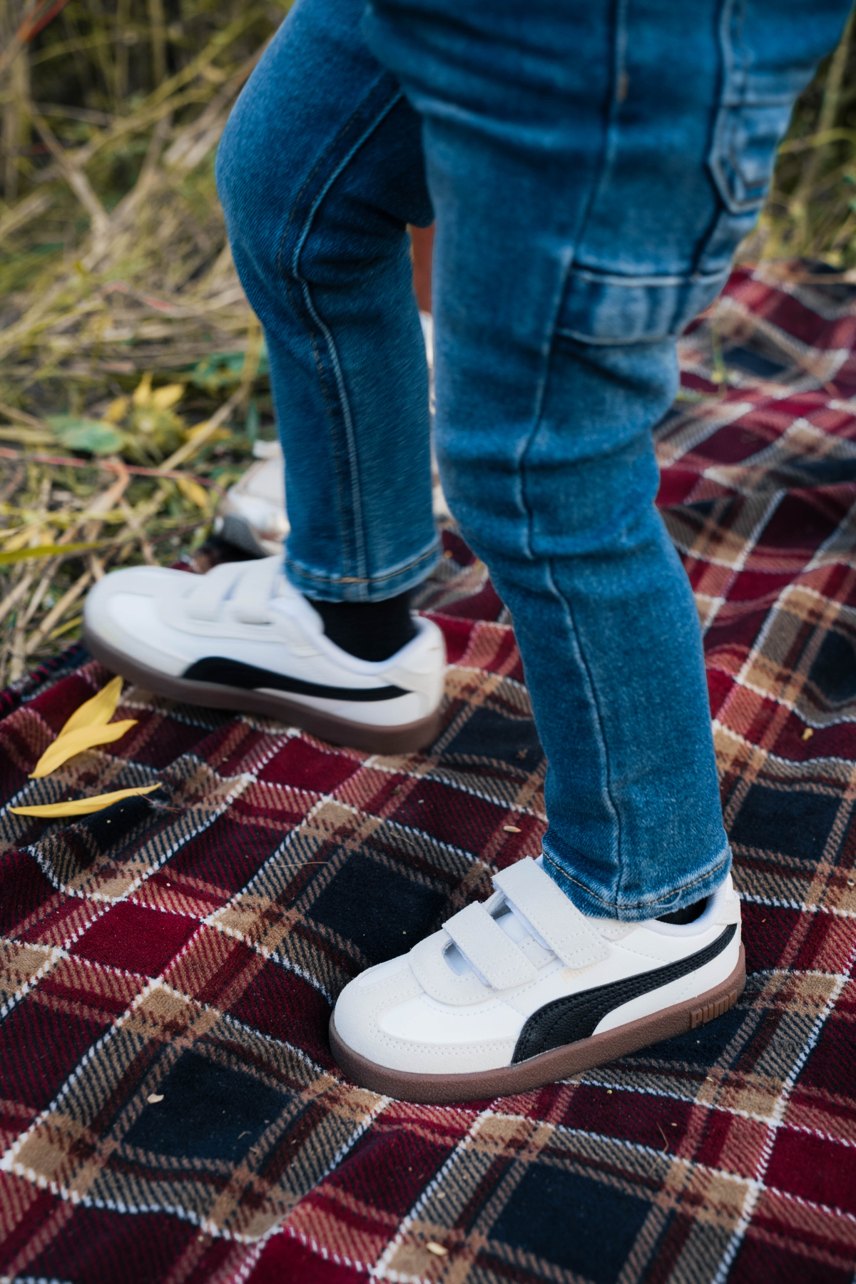 Puma Club II Era V Sneakers Jongens Beige – foto 2