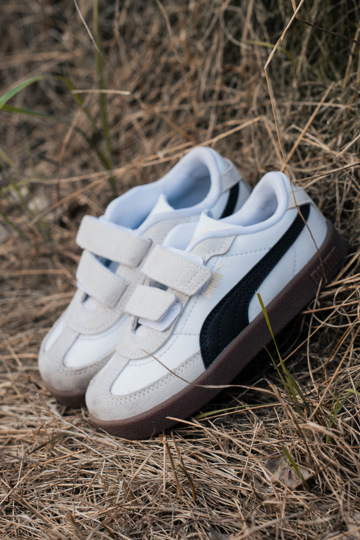 Puma Club II Era V Sneakers Jongens Beige – foto 3