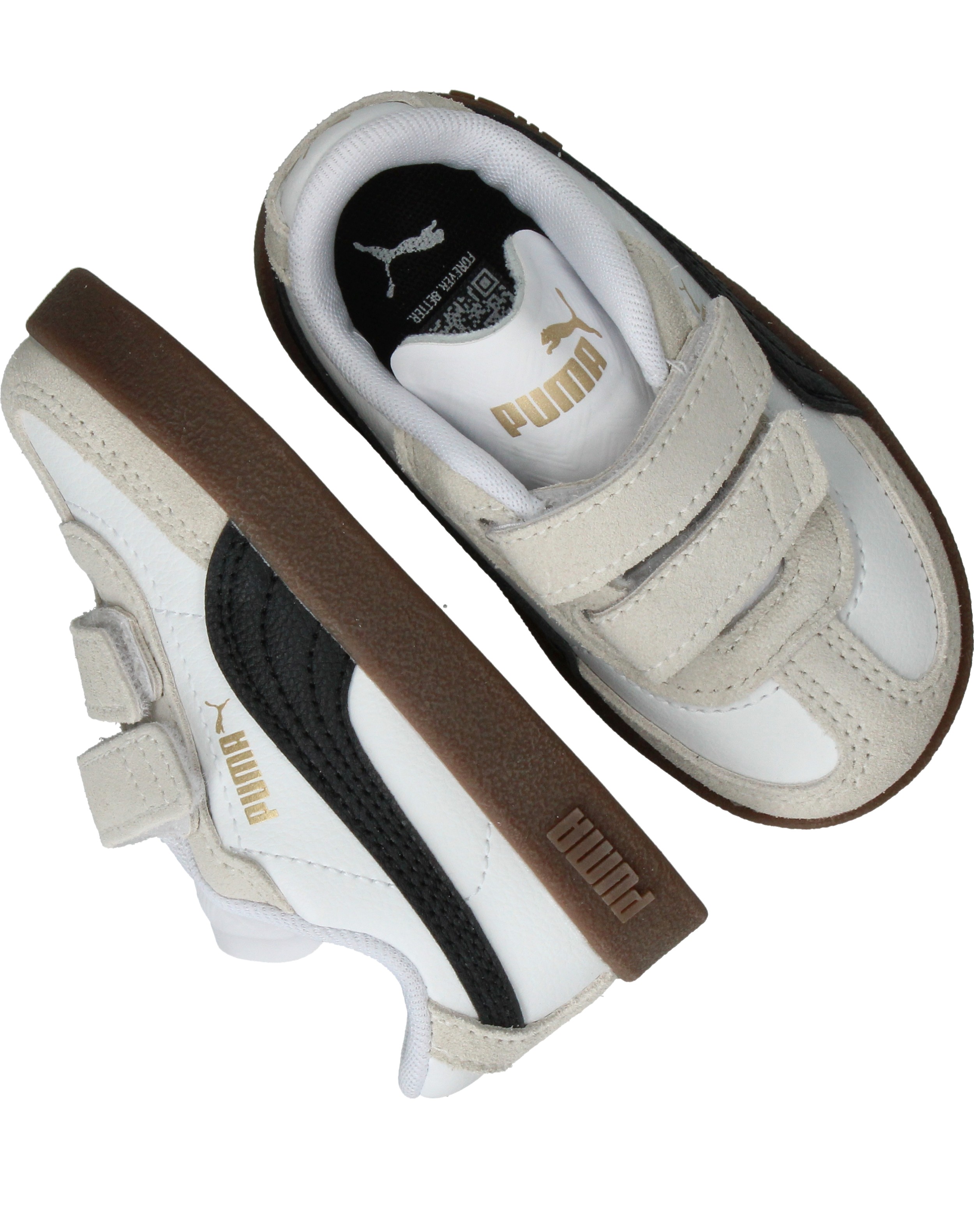 Puma Club II Era V Sneakers Jongens Beige – foto 4 van 6
