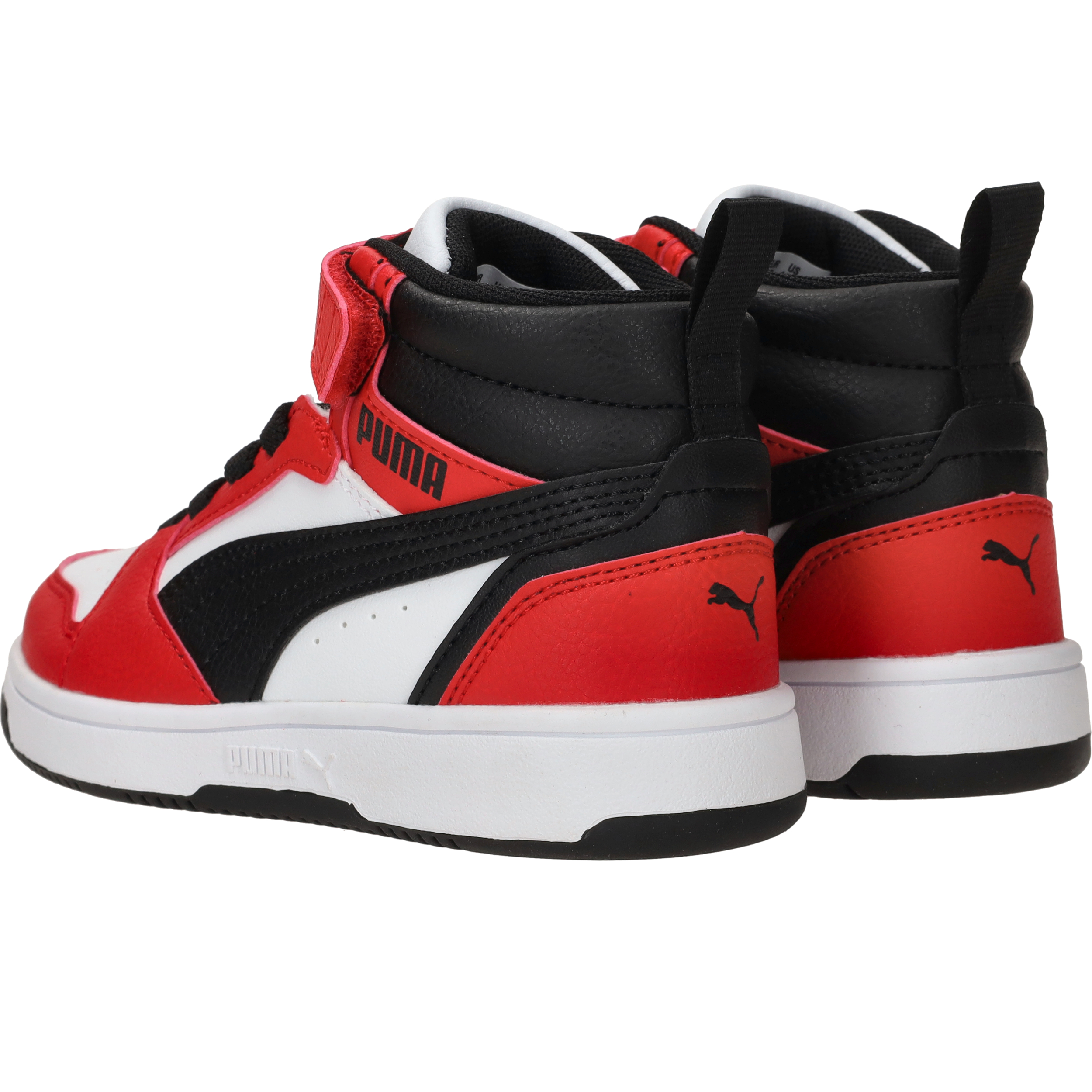 Puma Rebound V6 Mid Sneakers Jongens Rood – foto 2